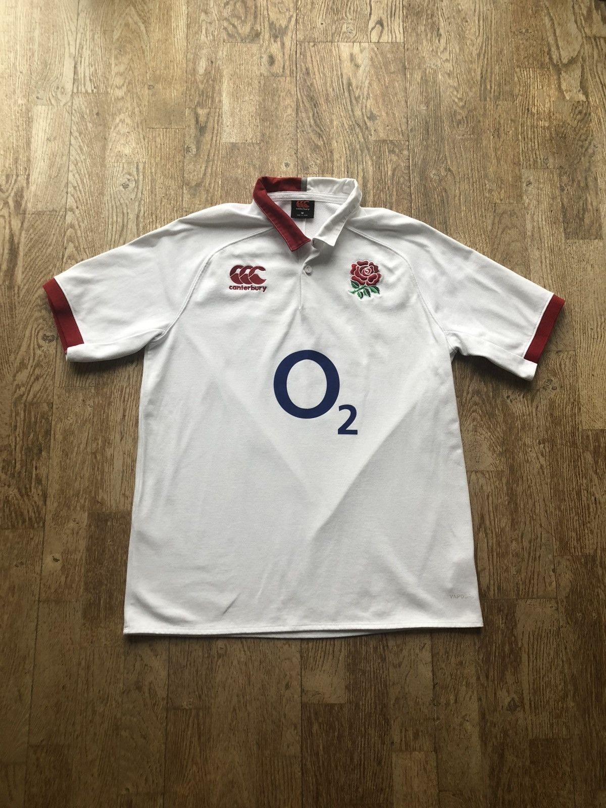 Vintage VINTAGE ENGLAND RUGBY SPORT POLO SHIRT Size US M / EU 48-50 / 2 - 1 Thumbnail