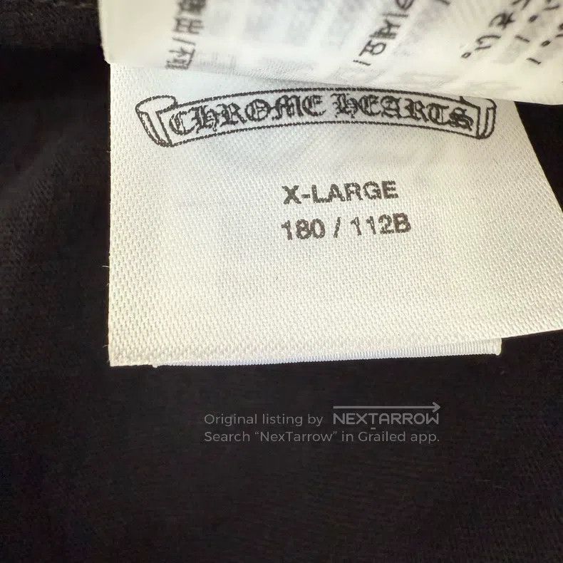 Chrome Hearts CHROME HEARTS Size XL New york limited horseshoe short slee Size US XL / EU 56 / 4 - 4 Thumbnail