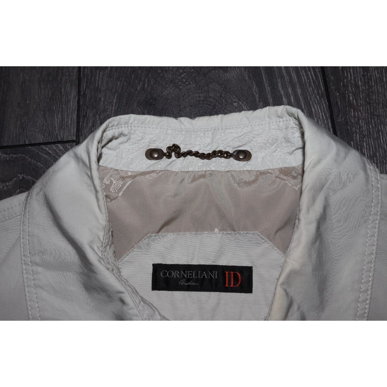 Corneliani CORNELIANI Men’s Ivory Polyester Long Jacket Coat Authentic Size 50 Coat Mens Size US M / EU 48-50 / 2 - 4 Thumbnail