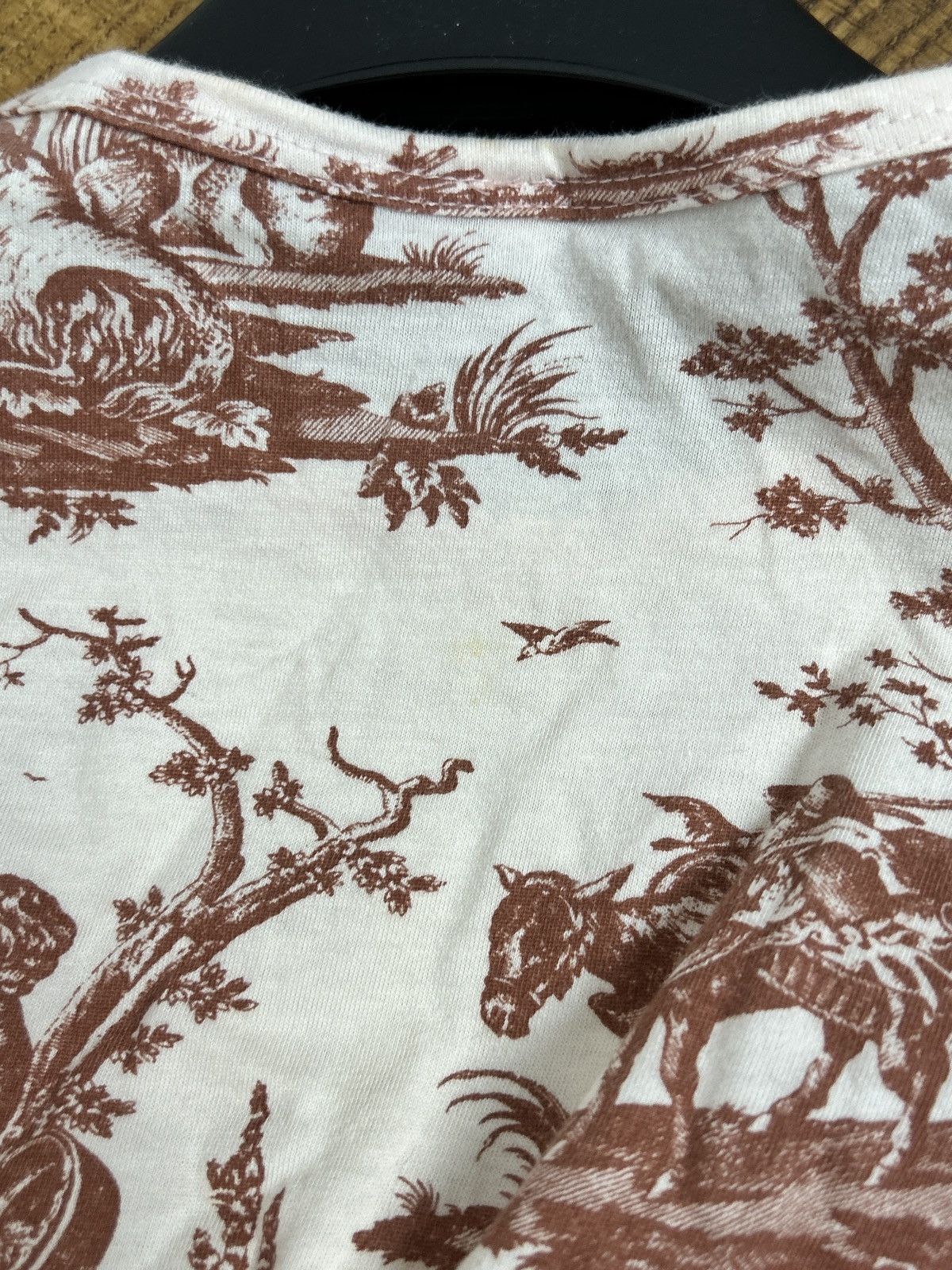 Vivienne Westwood Archive Vivienne Westwood Toile De Jouy Pattern T-Shirt Size S / US 4 / IT 40 - 8 Thumbnail