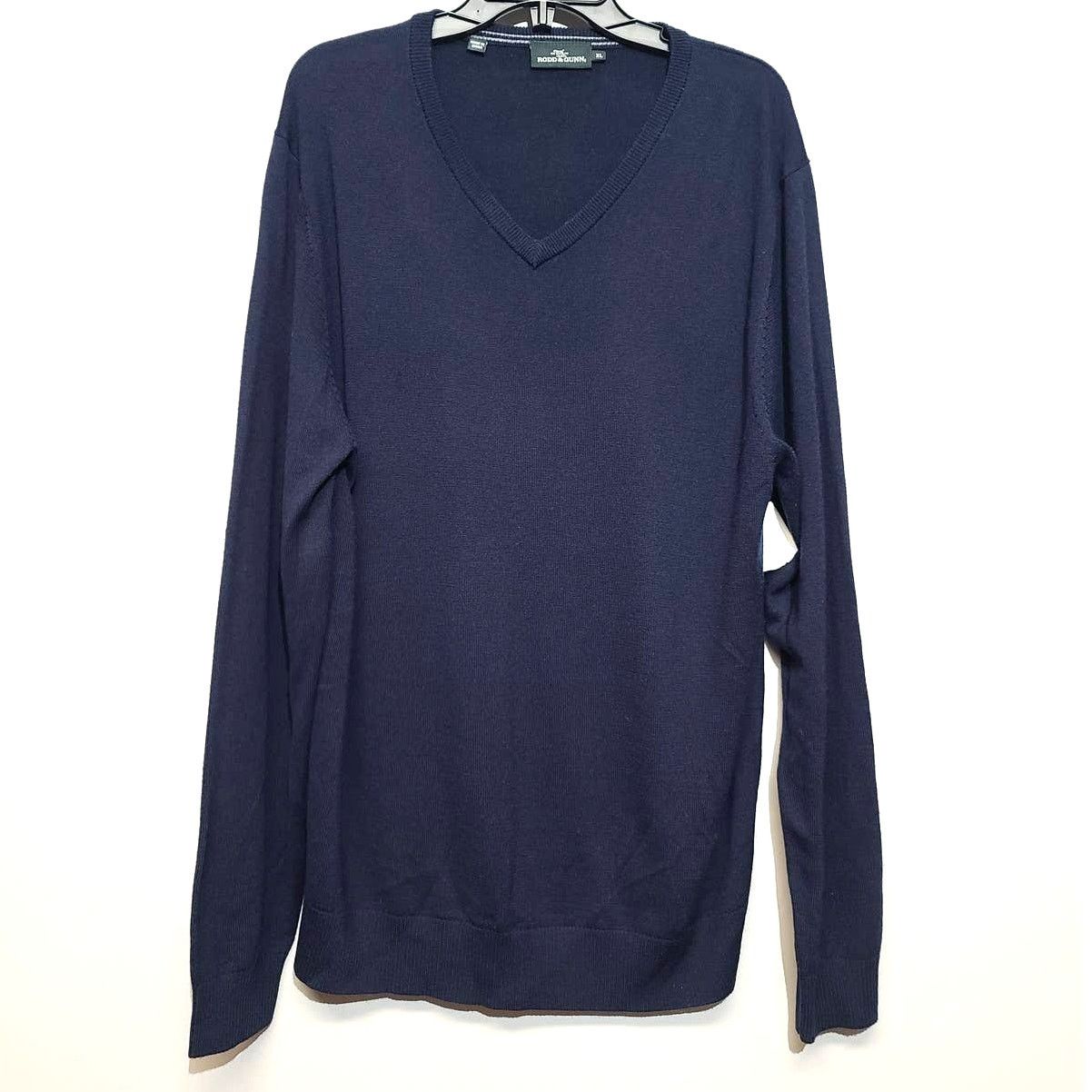 Rodd & Gunn Rodd & Gunn V Neck Merino Wool Long Sleeve Sweater XL Size US XL / EU 56 / 4 - 1 Thumbnail