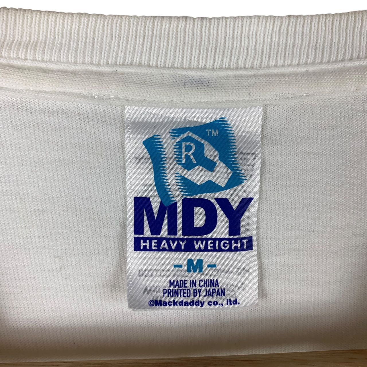 Japanese Brand × Vintage Vintage MACDADDY Japanesebrand Mdy spellout tee Size US M / EU 48-50 / 2 - 3 Thumbnail