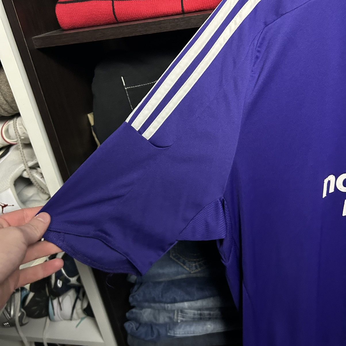 Adidas Vintage Adidas Newcastle United 2008 logo soccer jersey Size US XL / EU 56 / 4 - 5 Thumbnail