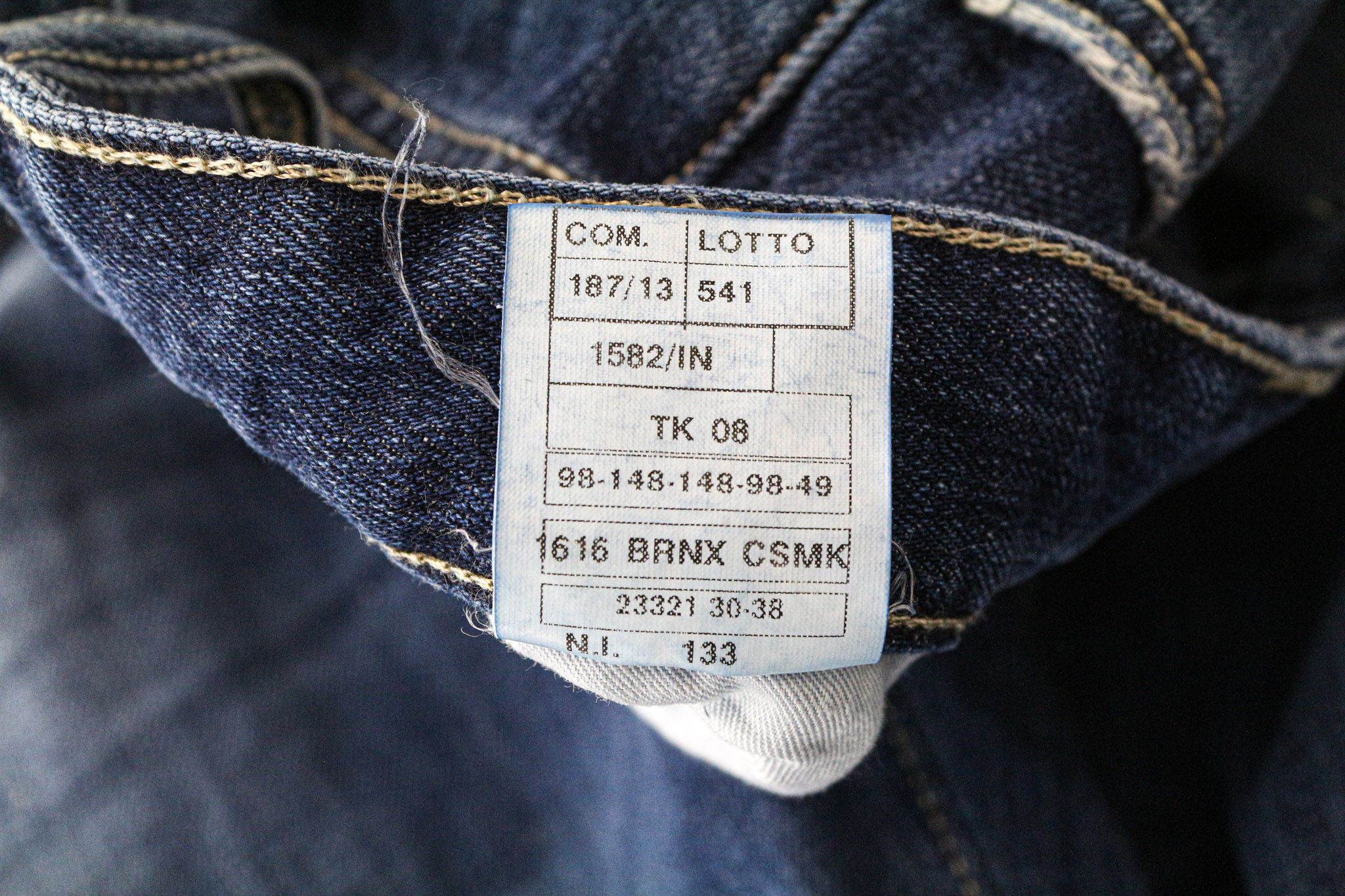 Takeshy Kurosawa TK 08 W32 Blue Slim Distressed Jeans 75908 Size US 32 / EU 48 - 6 Thumbnail
