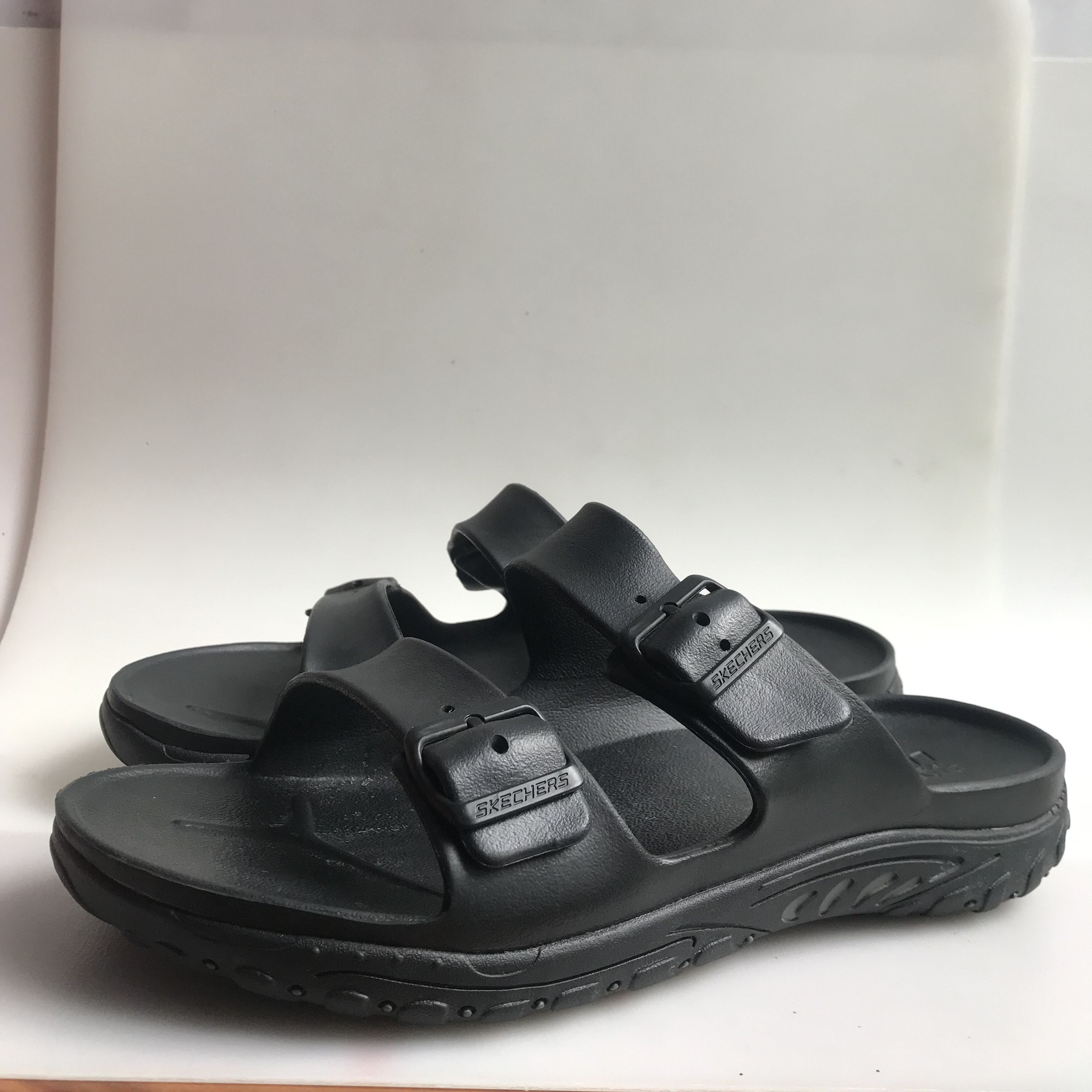 SKECHERS × Sports Specialties Skechers Men's Foamies Reggae Waller Two Band Slide Sandals Size US 12.5 / EU 45-46 - 15 Thumbnail