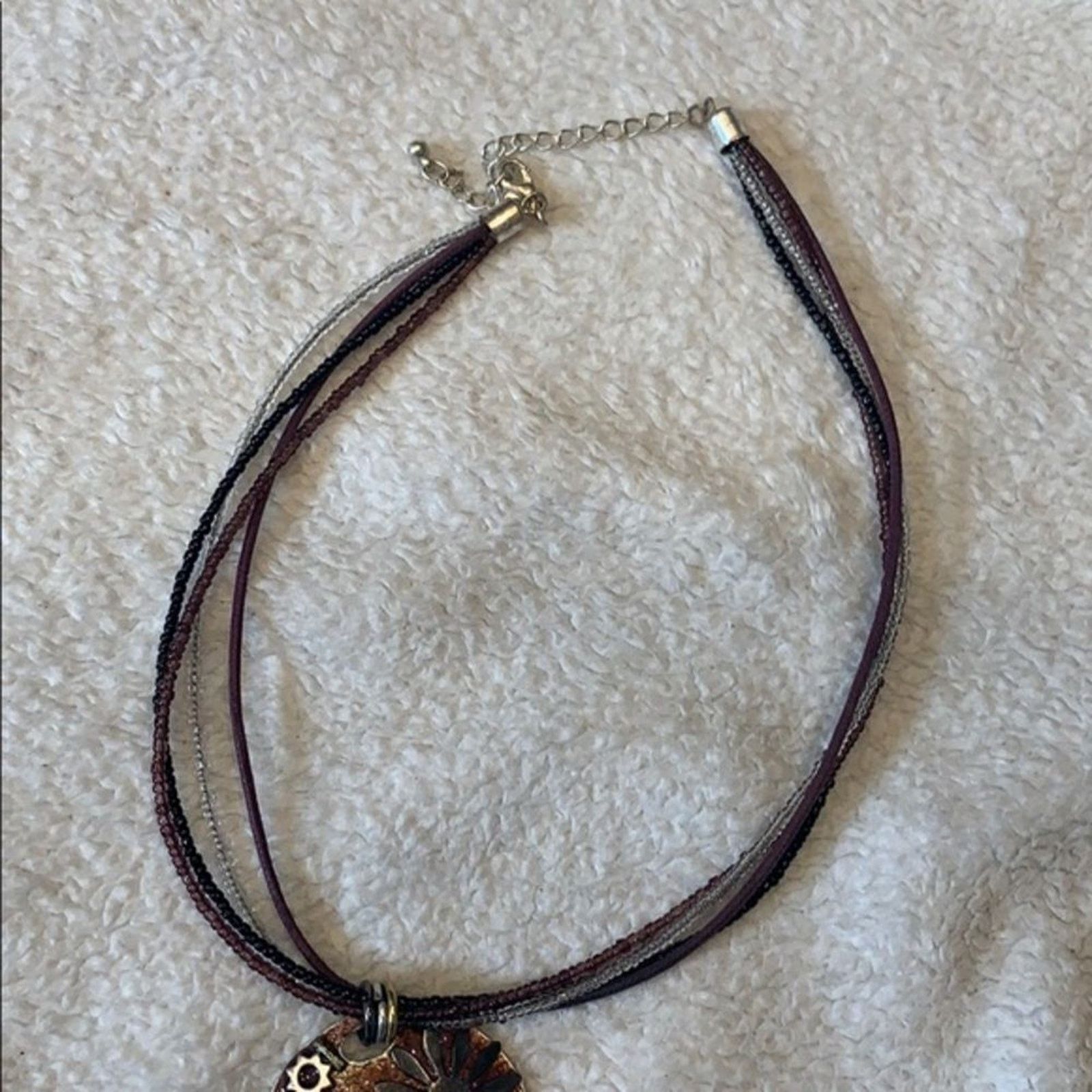 Other Sea Resin Statement Necklace with Shell and Details | Sz OS Size ONE SIZE - 4 Thumbnail