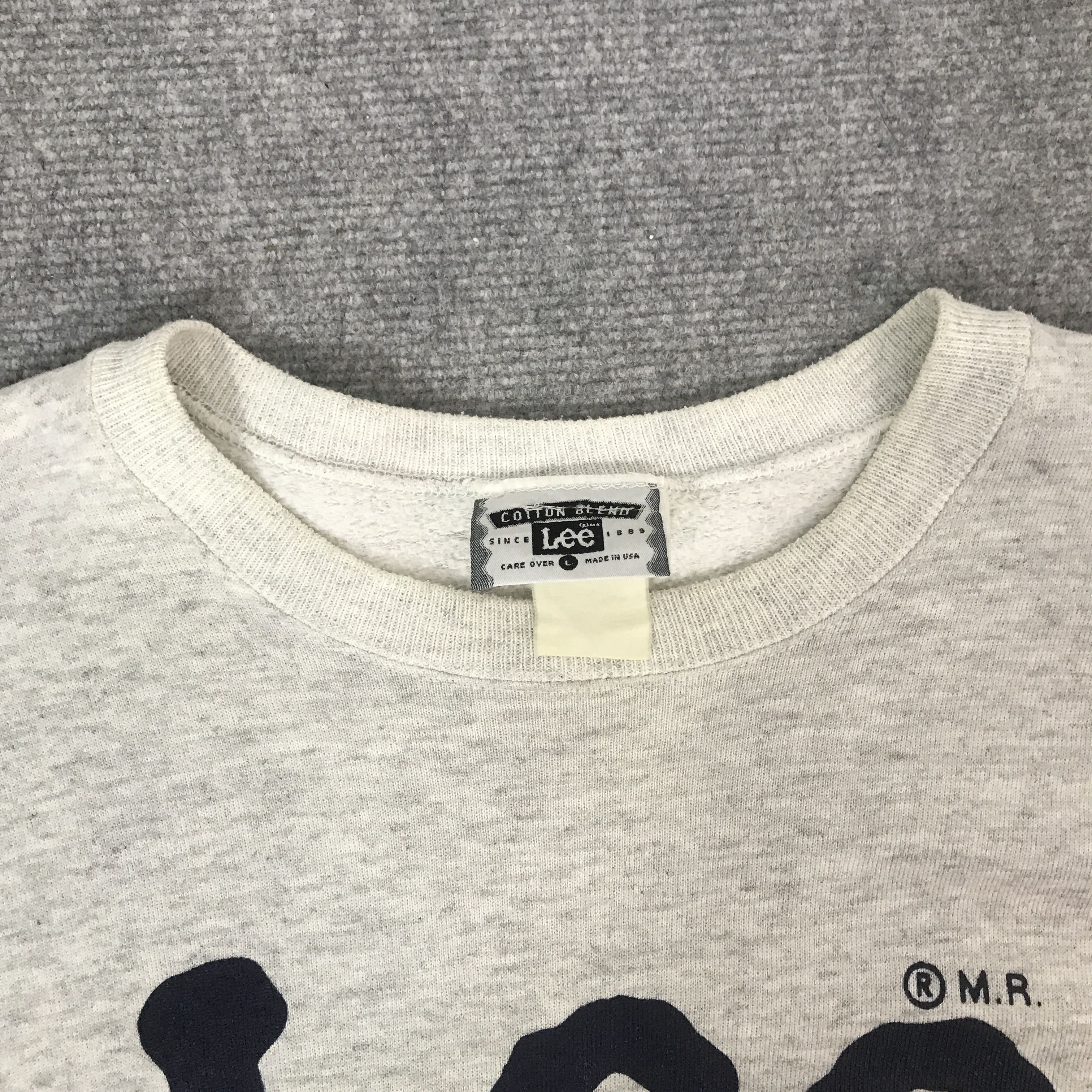 Lee vintage Lee Big Logo Sweatshirt K61B4 Size US L / EU 52-54 / 3 - 7 Thumbnail