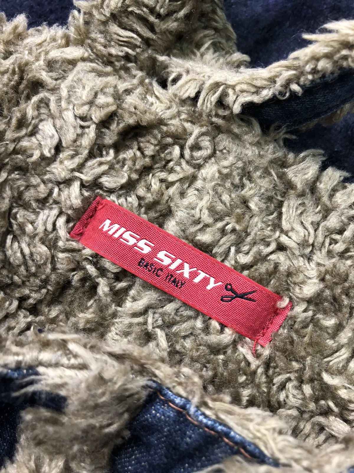 Miss Sixty MISS SIXTY Avantgarde Mohair Denim Shopper Bag Streetwear Size ONE SIZE - 10 Thumbnail