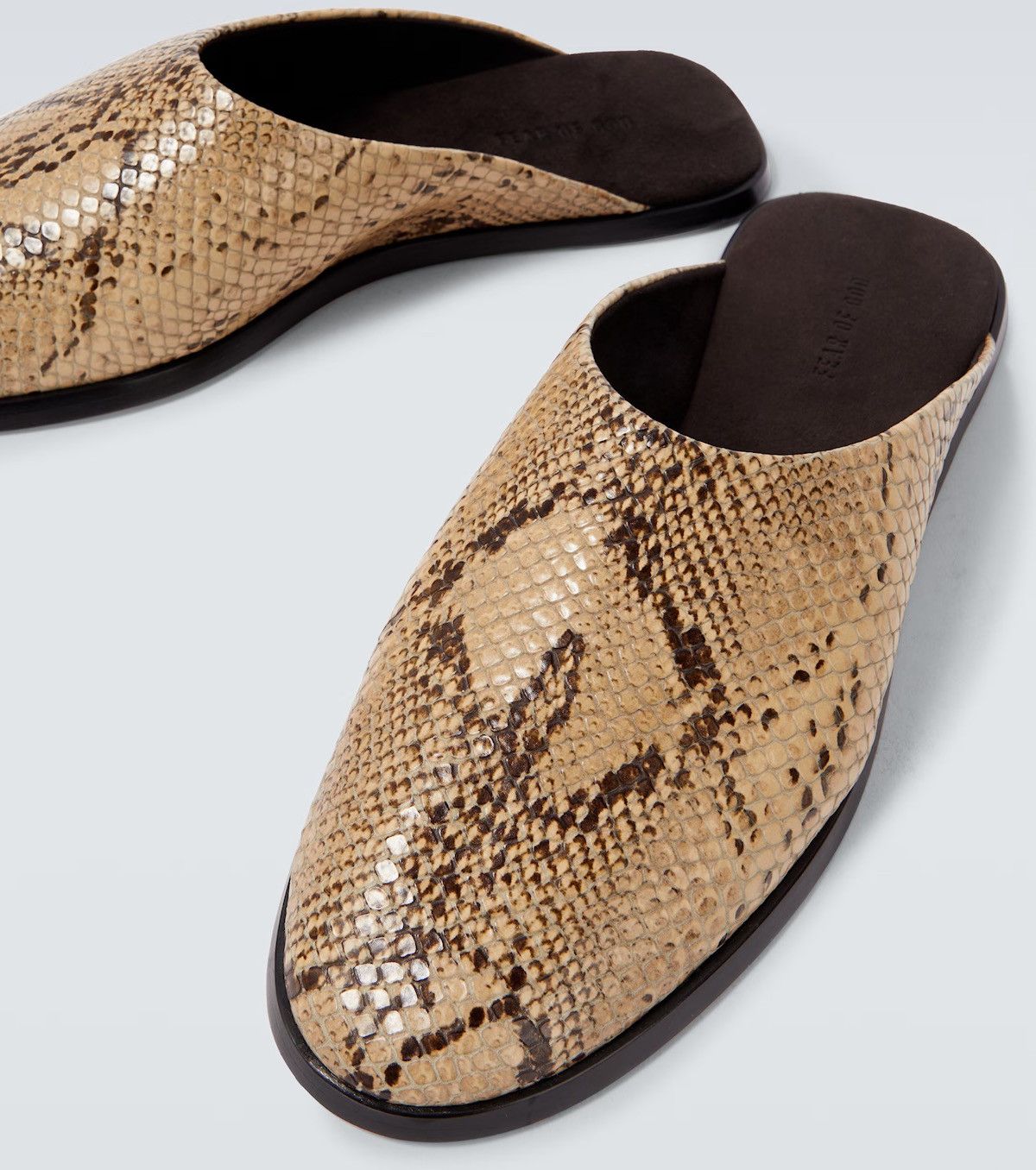 Fear of God Fear of God Snake effect Leather Mules Size US 10 / EU 43 - 5 Thumbnail
