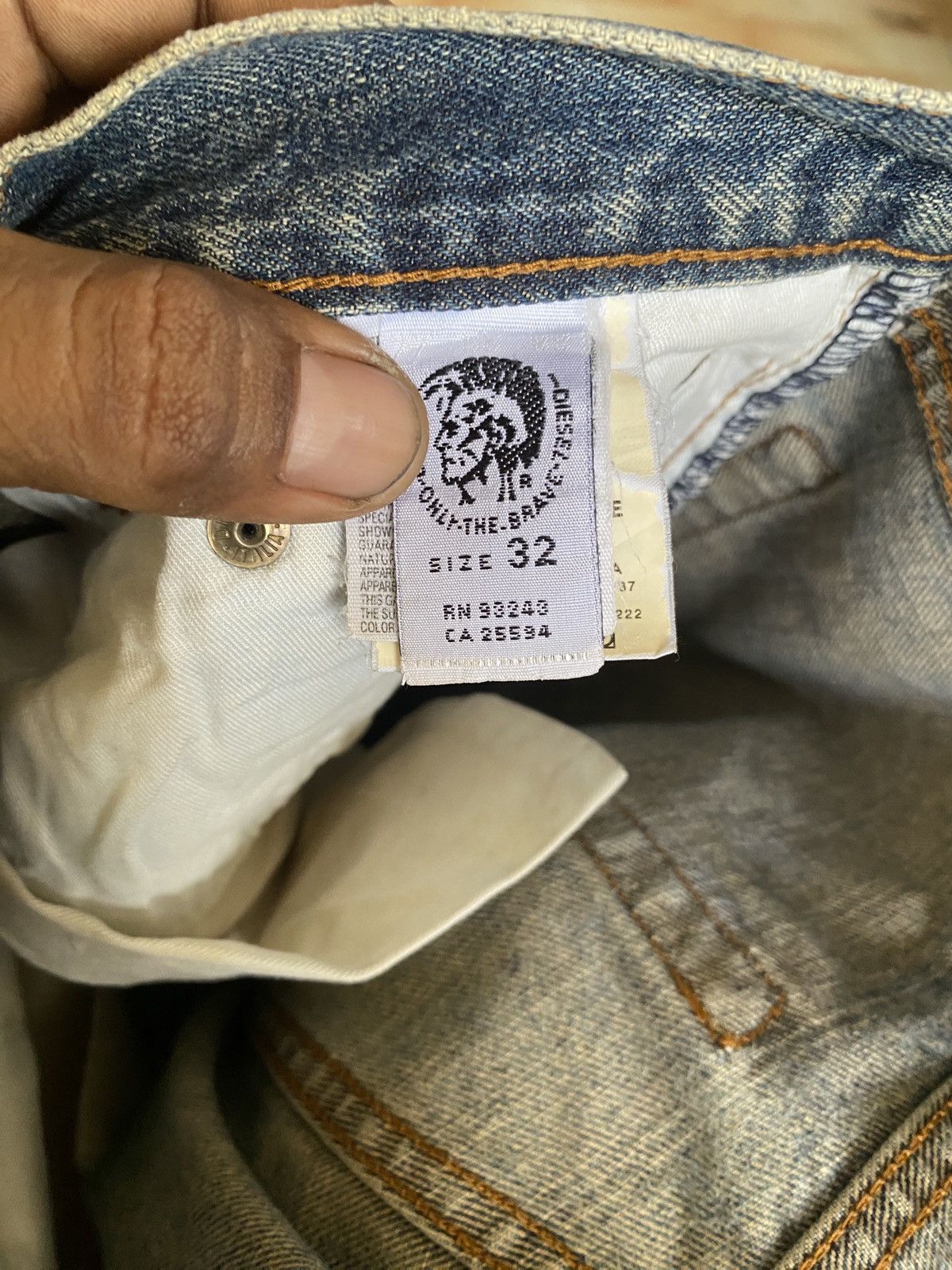 Diesel × If Six Was Nine Vintage diesel industry straight cut denim Size US 32 / EU 48 - 15 Thumbnail