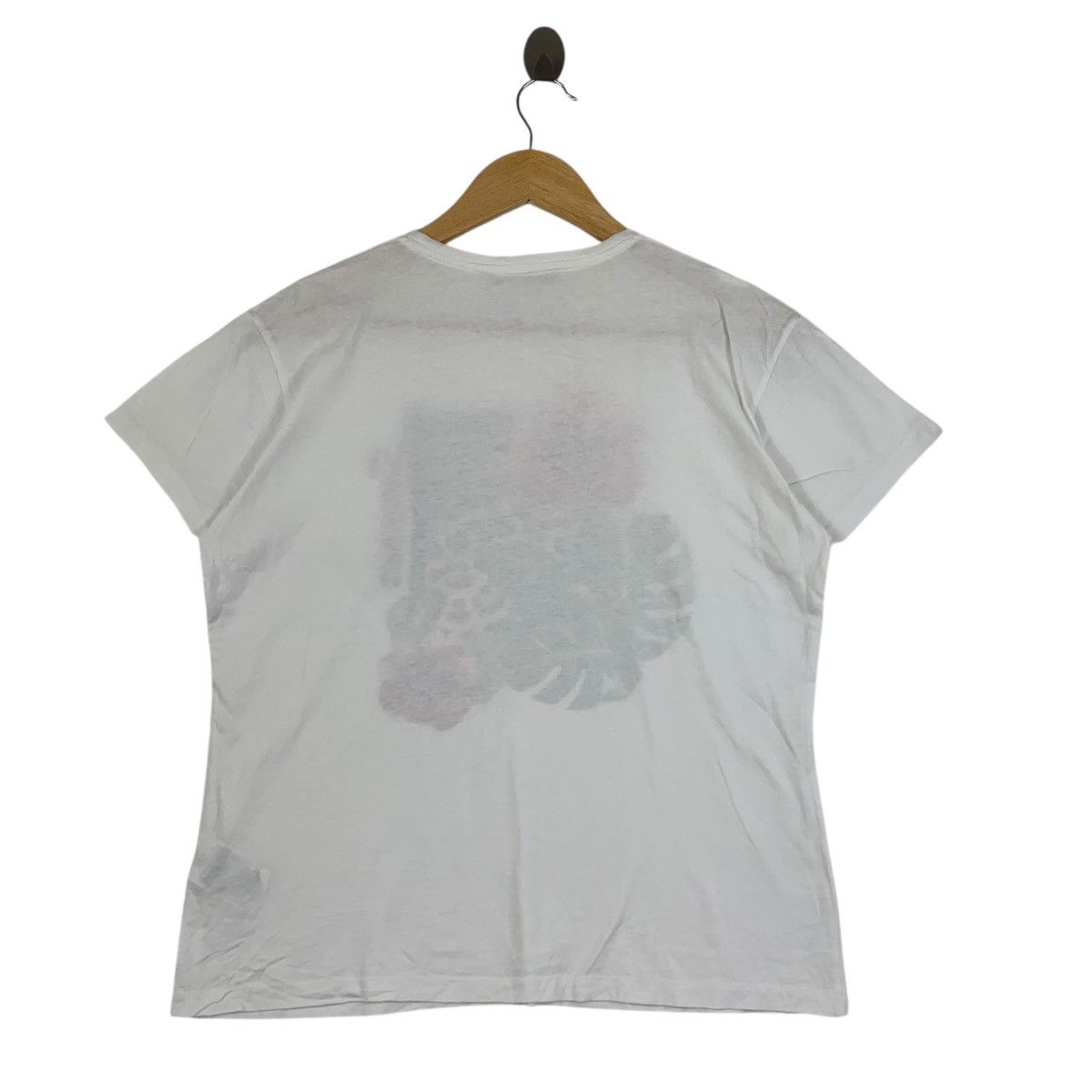 Vintage Vintage RINASCIMENTO MADE IN ITALY Embossed Logo Tee Shirt Size M / US 6-8 / IT 42-44 - 4 Thumbnail