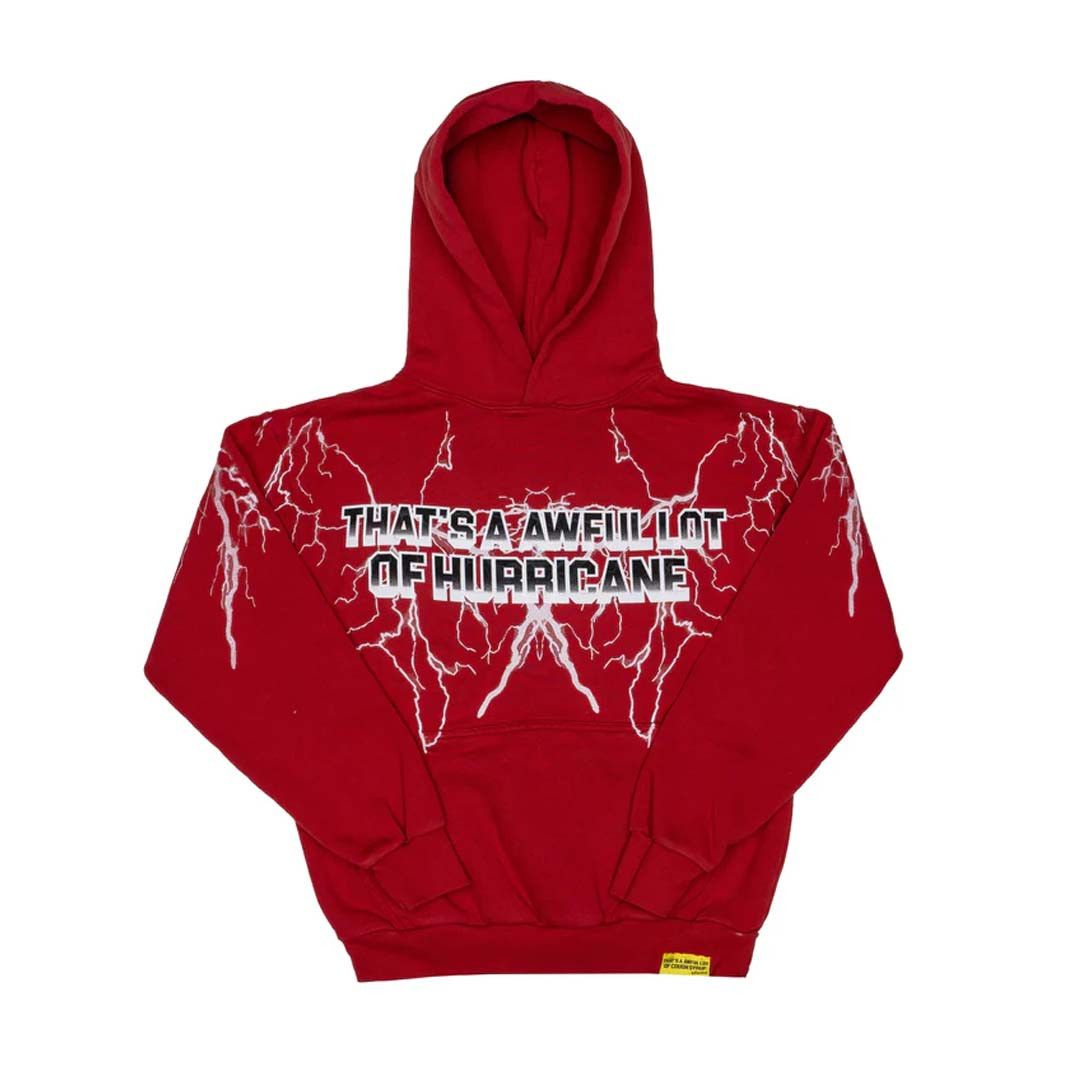 Awful Lot of Cough Syrup Hurricane Hoodie Red Size US XXL / EU 58 / 5 - 1 Thumbnail