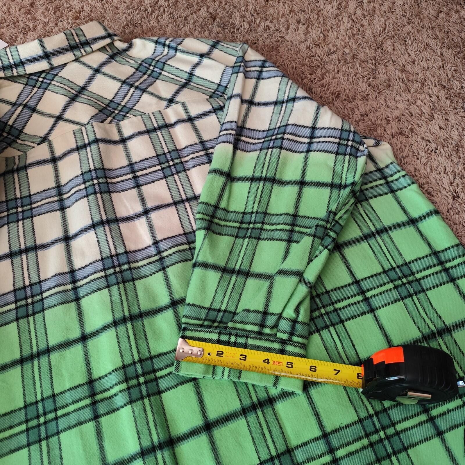 Other Studio Untold Women's Oversized Flannel Button Size 28/30 Size 4XL / US 24-26 - 11 Thumbnail