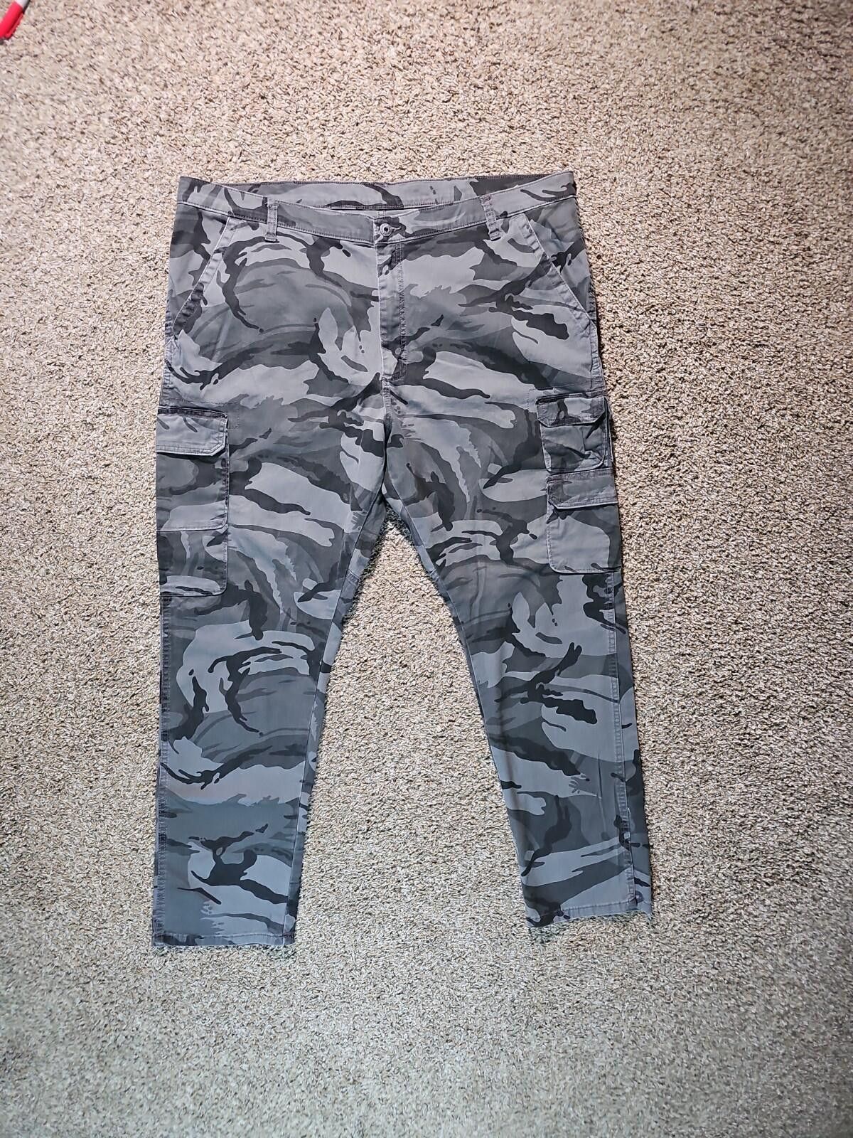 Wrangler Wrangler 42x30 Gray Camo Jeans Size US 42 / EU 58 - 1 Thumbnail