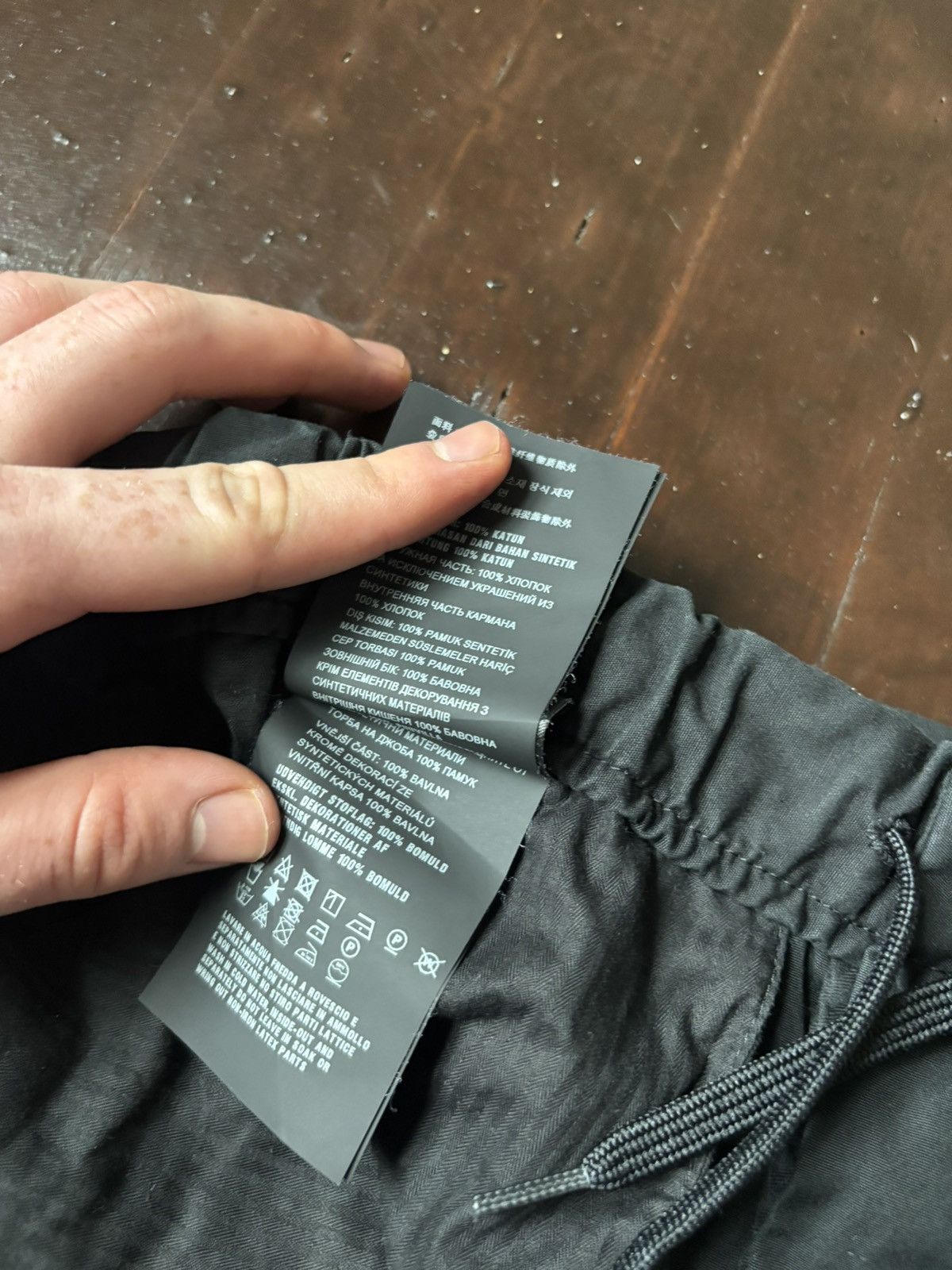 Prada Black Twill Strap Cuff Trackpants Size US 32 / EU 48 - 10 Thumbnail