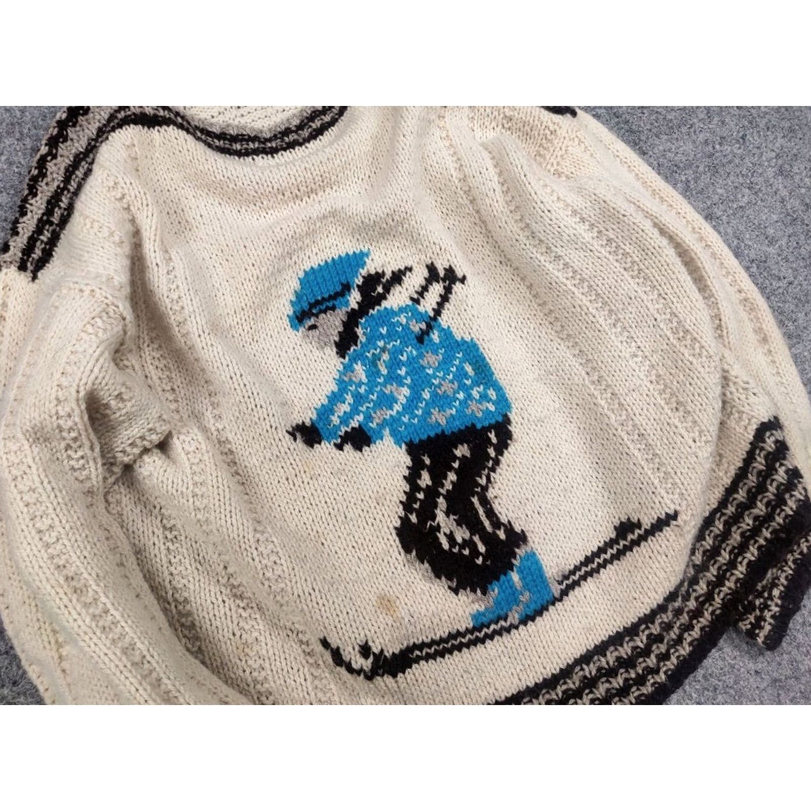 Logo 7 VINTAGE Sweater Shirt IDK? Size US S / EU 44-46 / 1 - 5 Thumbnail