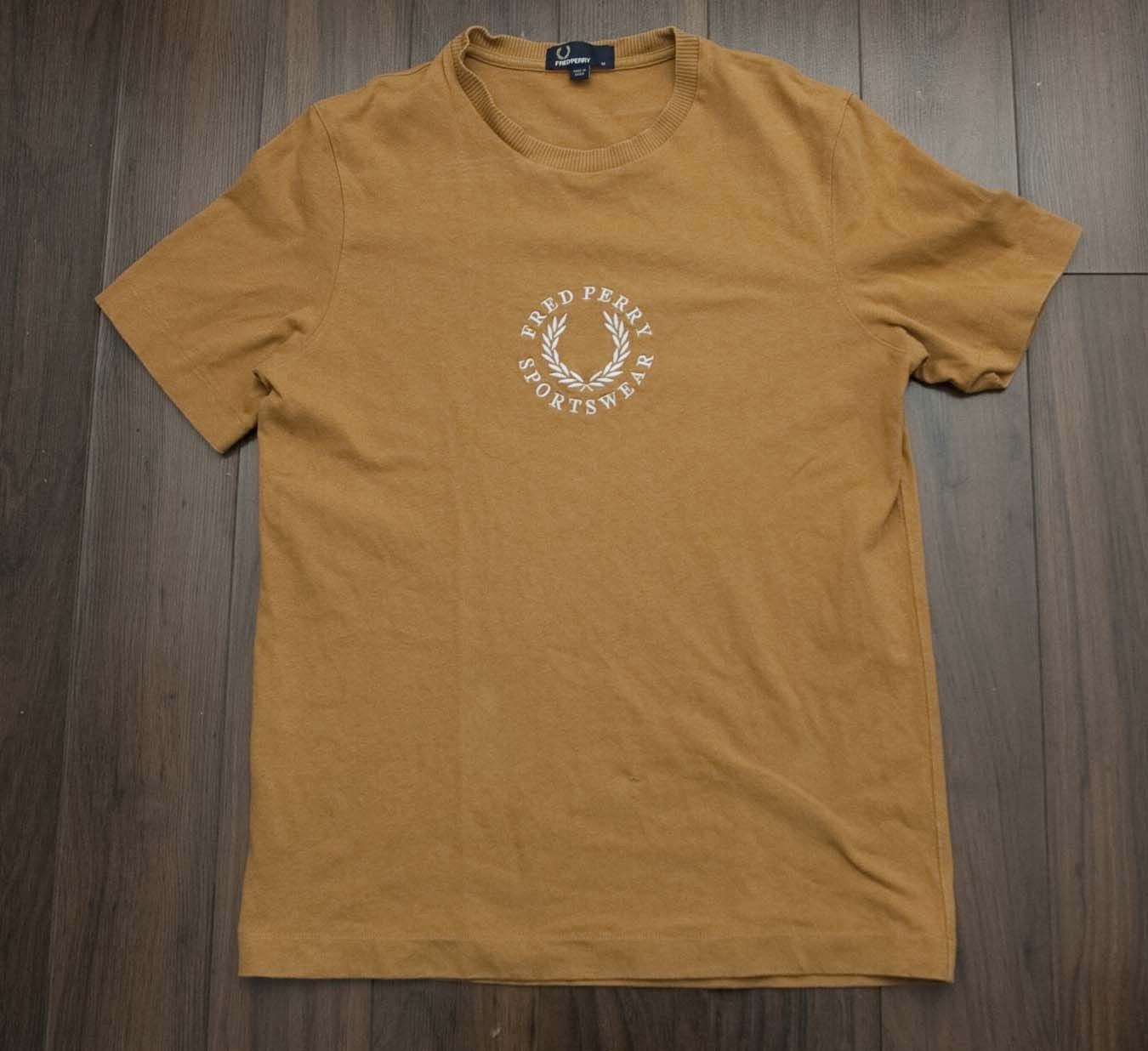 Fred Perry Fred Perry T Shirt Size M Logo Brown Size US M / EU 48-50 / 2 - 1 Thumbnail