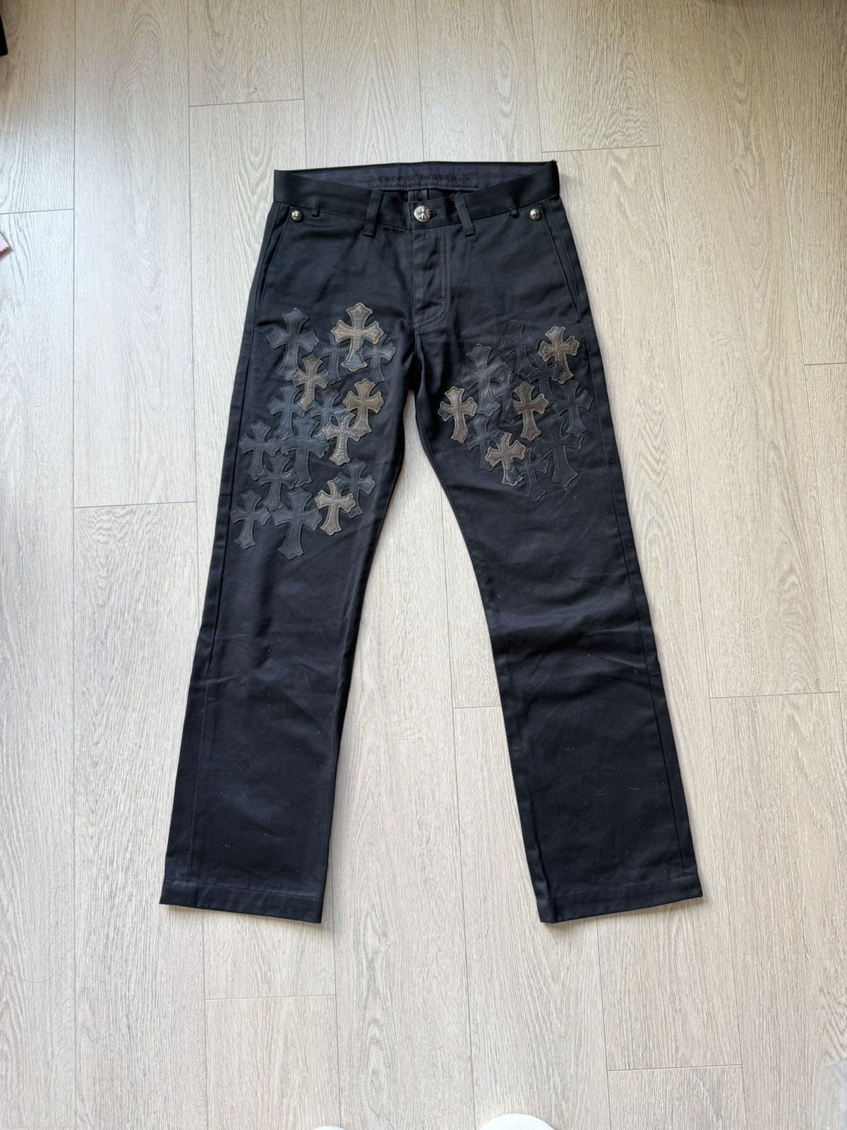 Chrome Hearts Chrome Hearts flood camo patches chino pants Size US 30 / EU 46 - 1 Thumbnail