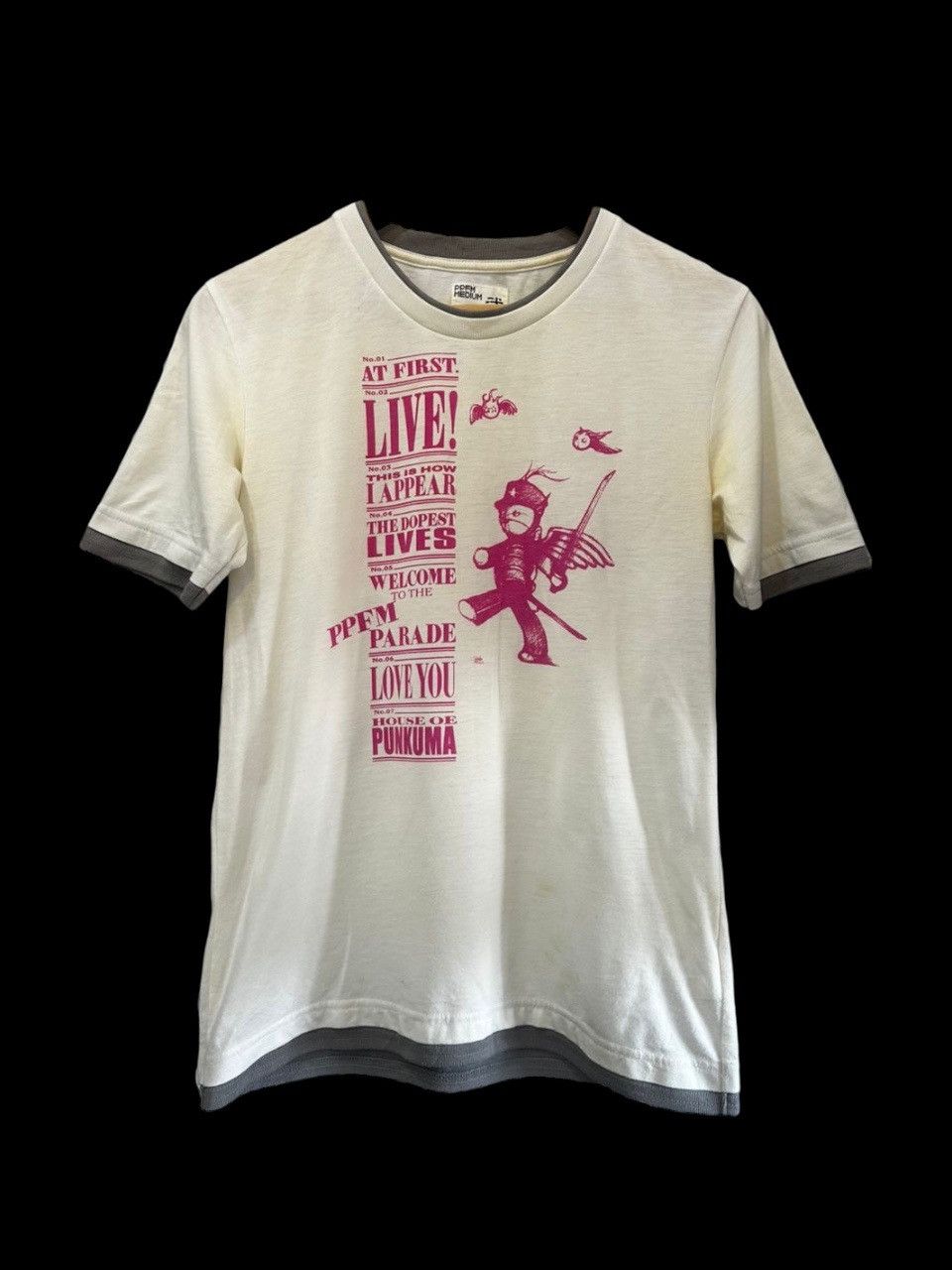 Hysteric Glamour Japanese PPFM Punkuma Tees Size US M / EU 48-50 / 2 - 1 Thumbnail