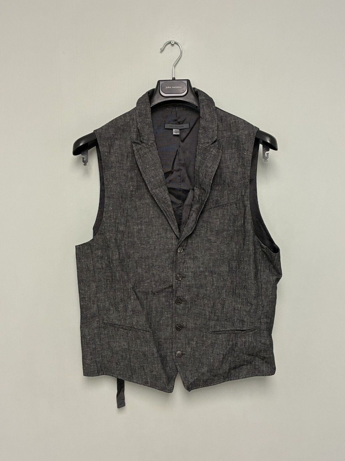 John Varvatos Woodward Vest EU 52 USA 42 Size US L / EU 52-54 / 3 - 6 Thumbnail