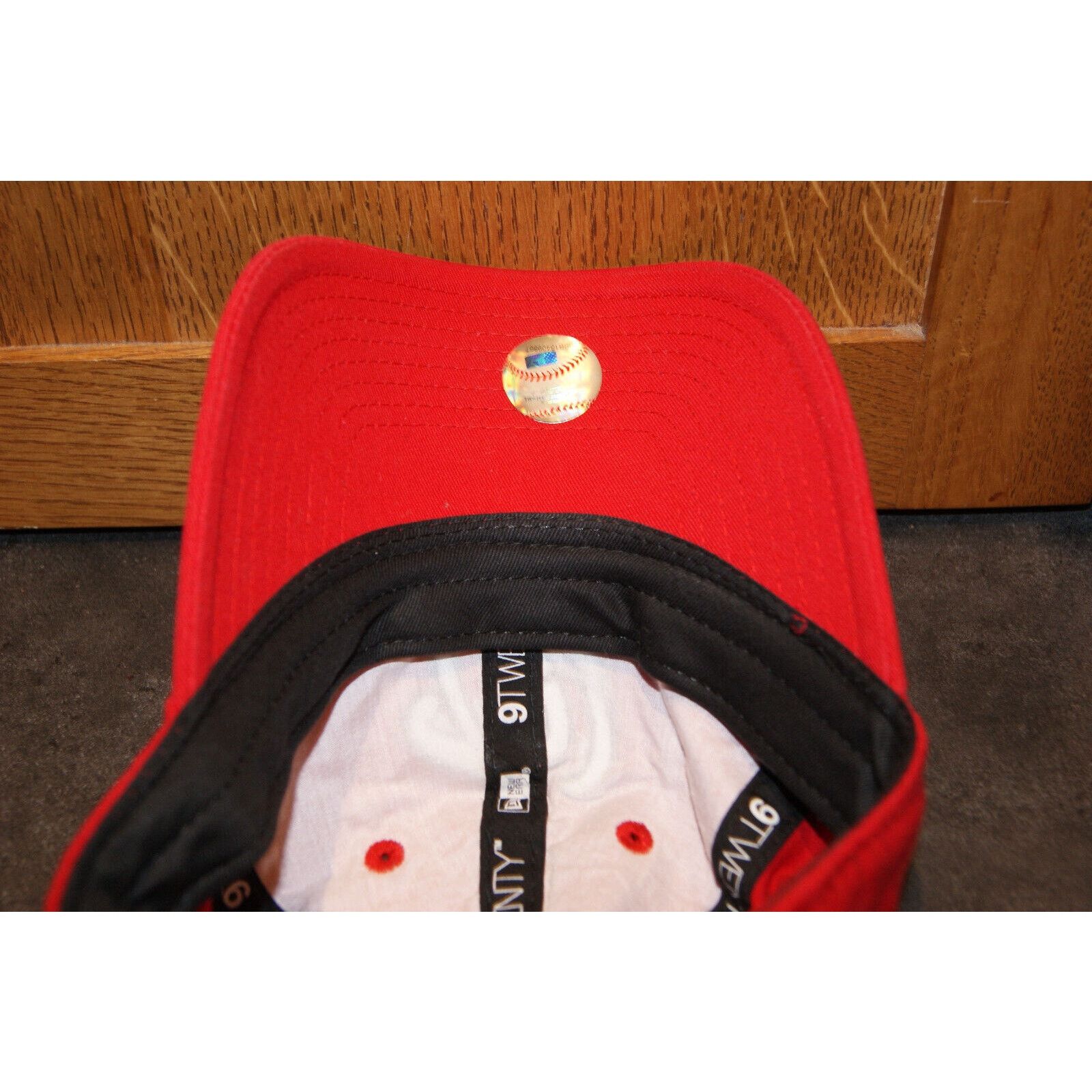 New Era Washington Nationals Womens OSFA Strapback Hat Cap New Era Size ONE SIZE - 6 Thumbnail