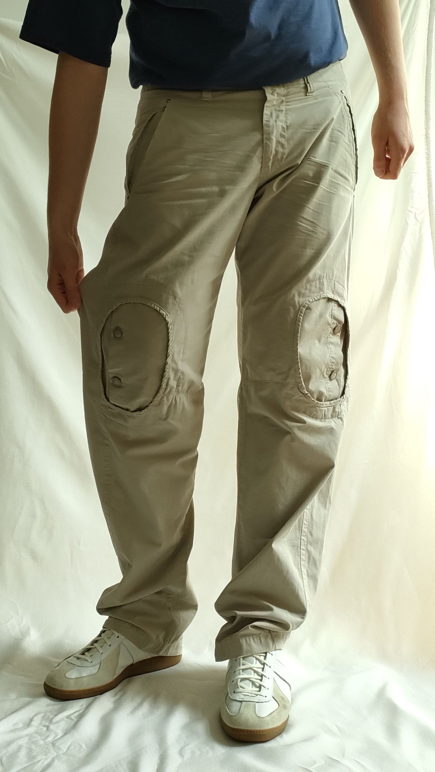 Hugo Boss 2000s Boss Orange Concealed Knee Pockets Chinos Size US 36 / EU 52 - 1 Thumbnail