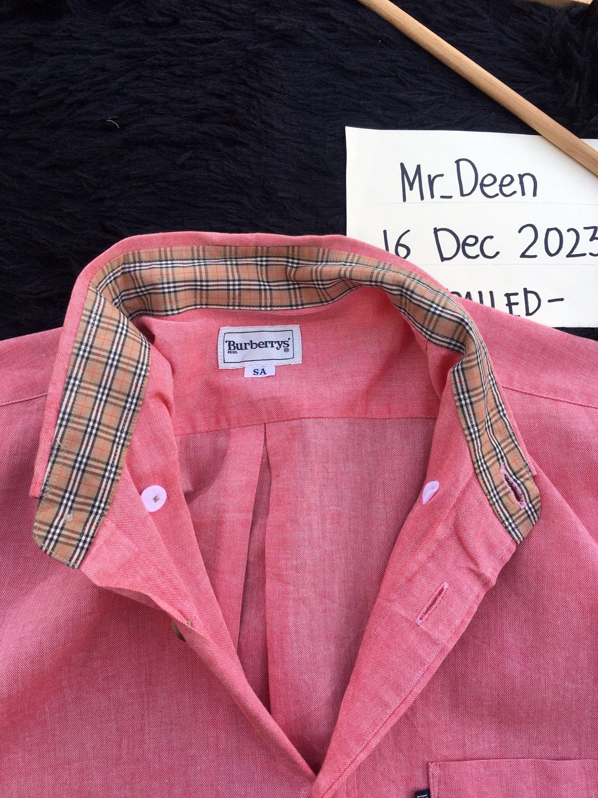 Burberry Rare Vintage Burberry Checkered Buttons Shirt Size US M / EU 48-50 / 2 - 7 Thumbnail
