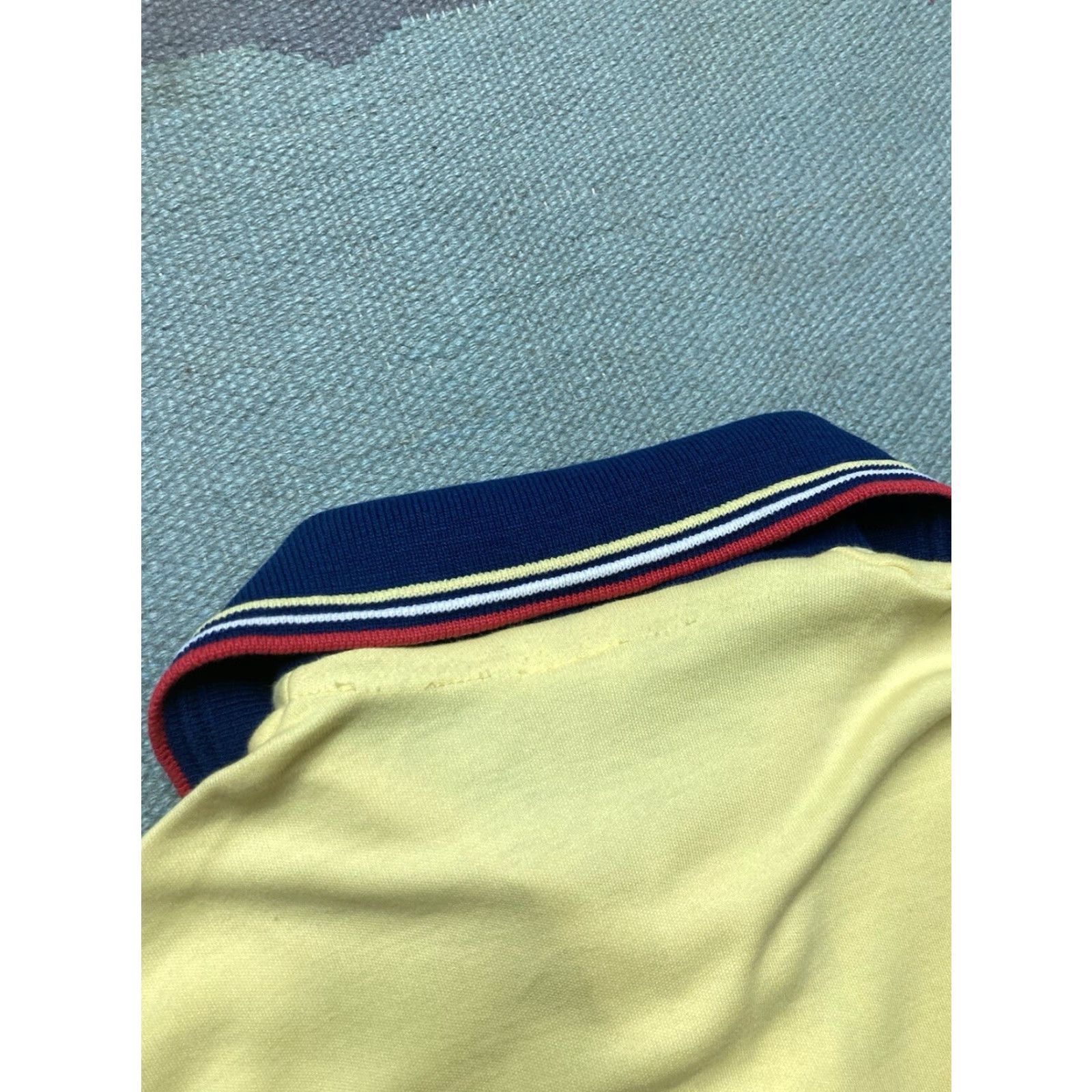 Hanes VINTAGE Hanes Polo Shirt Short Sleeve Striped Ringer Medium Size US M / EU 48-50 / 2 - 7 Thumbnail