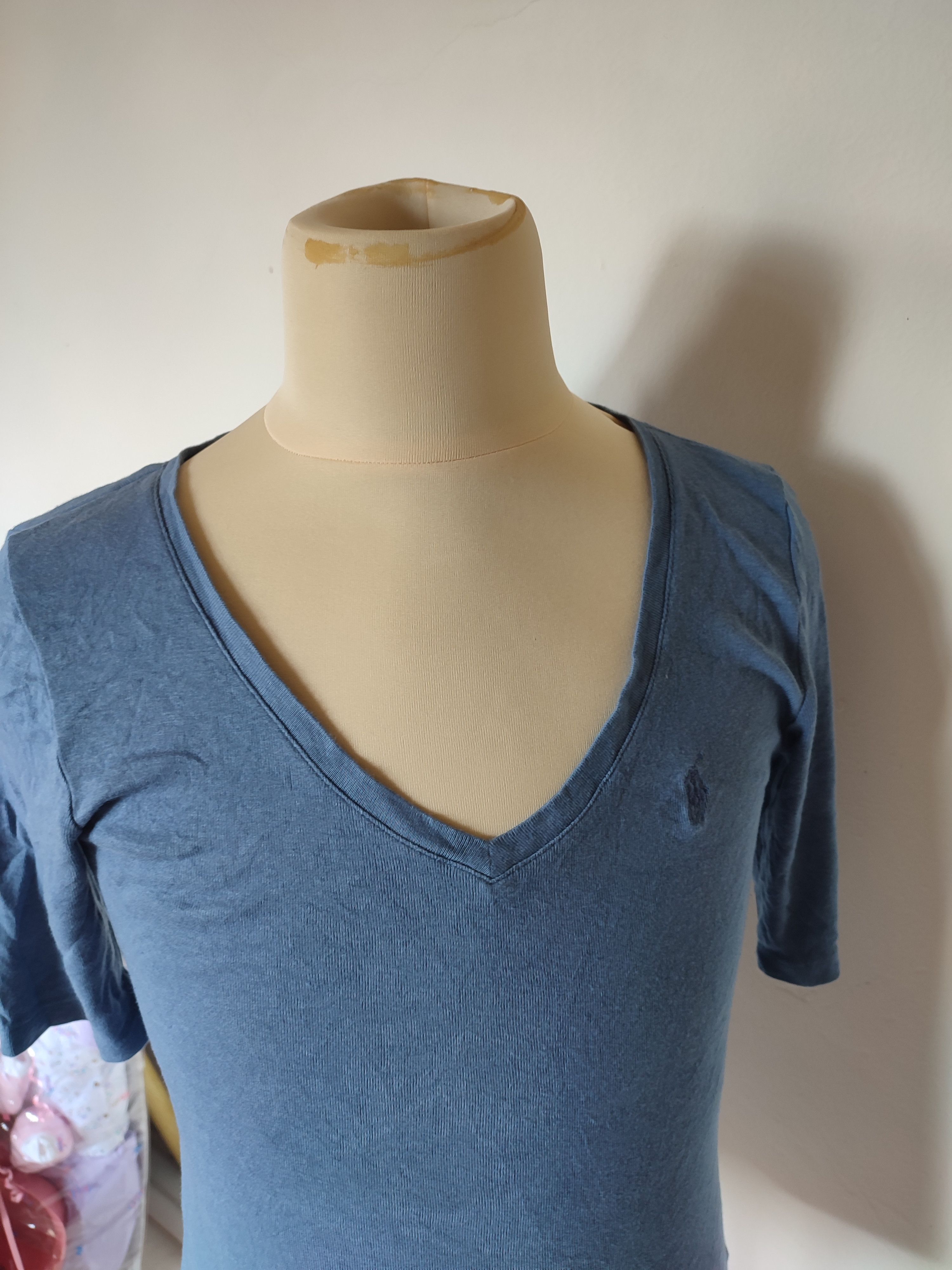 Vintage Vintage Polo Ralph Lauren Knitted Single Stitch Size S / US 4 / IT 40 - 3 Thumbnail
