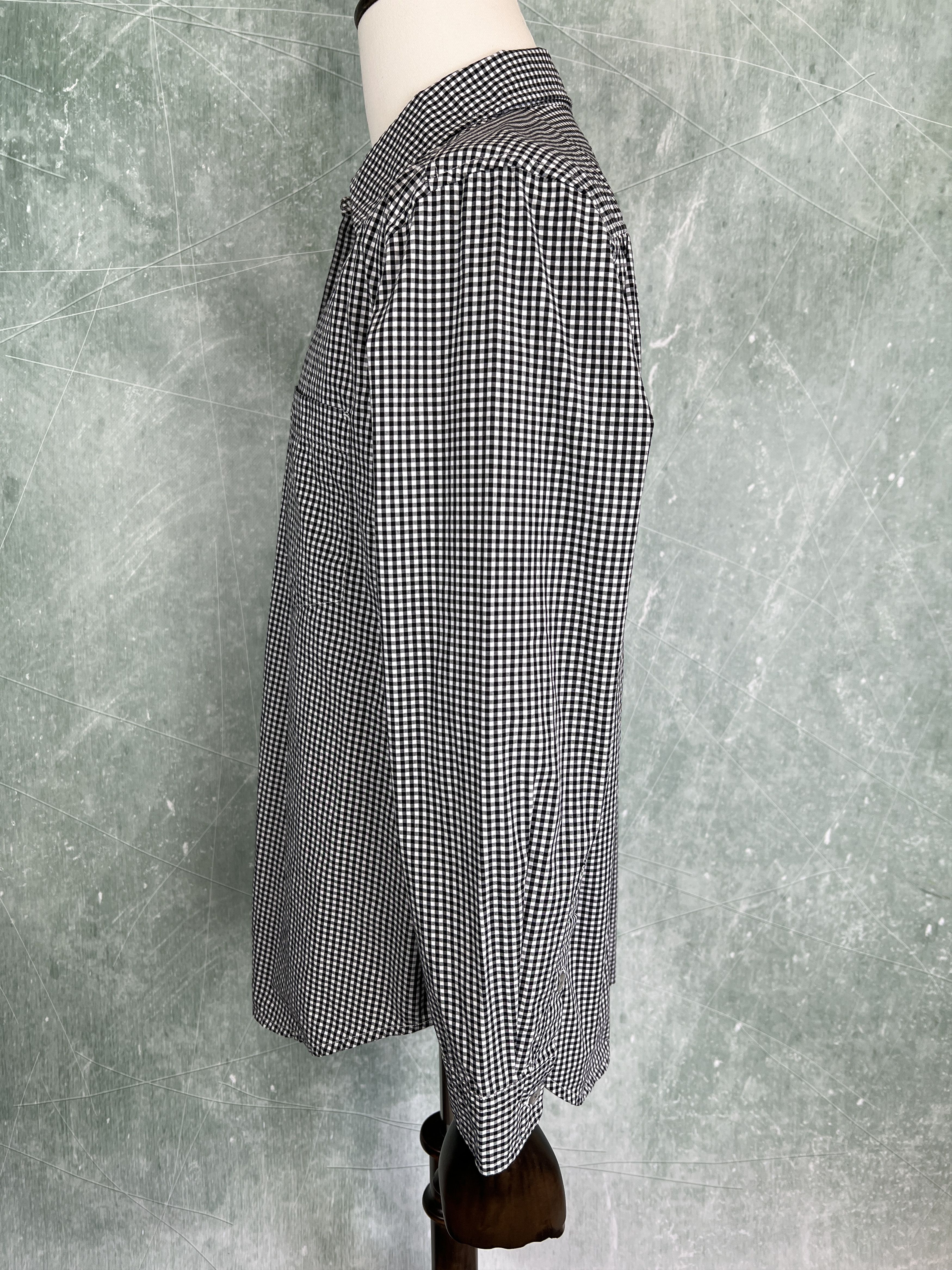 7 For All Mankind 7 For All Mankind Shirt Black White Gingham Check Sz S Size US S / EU 44-46 / 1 - 5 Thumbnail
