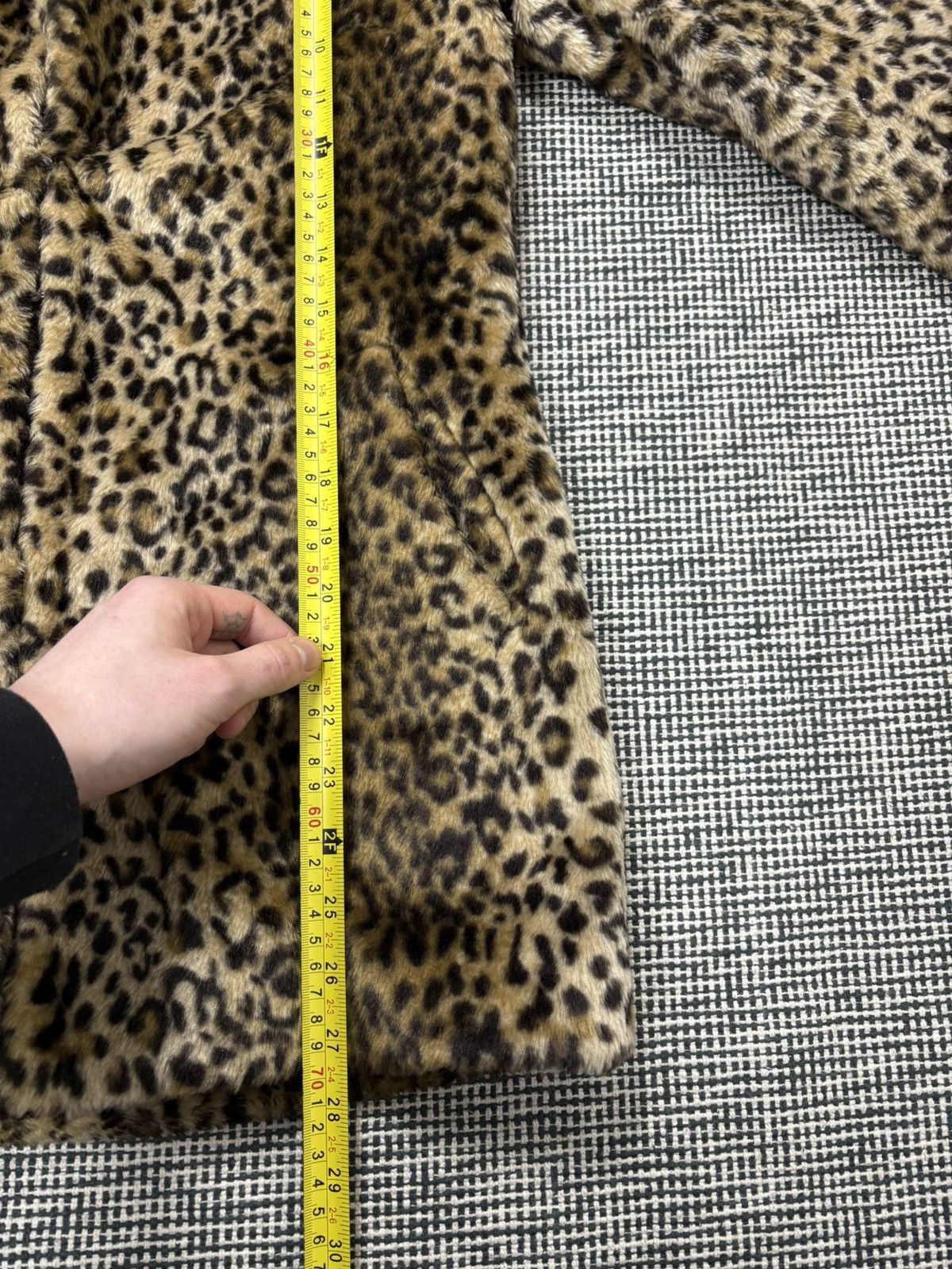 Japanese Brand Leopard print faux fur fuzzy parka jacket y2k avant garde Size M / US 6-8 / IT 42-44 - 6 Thumbnail