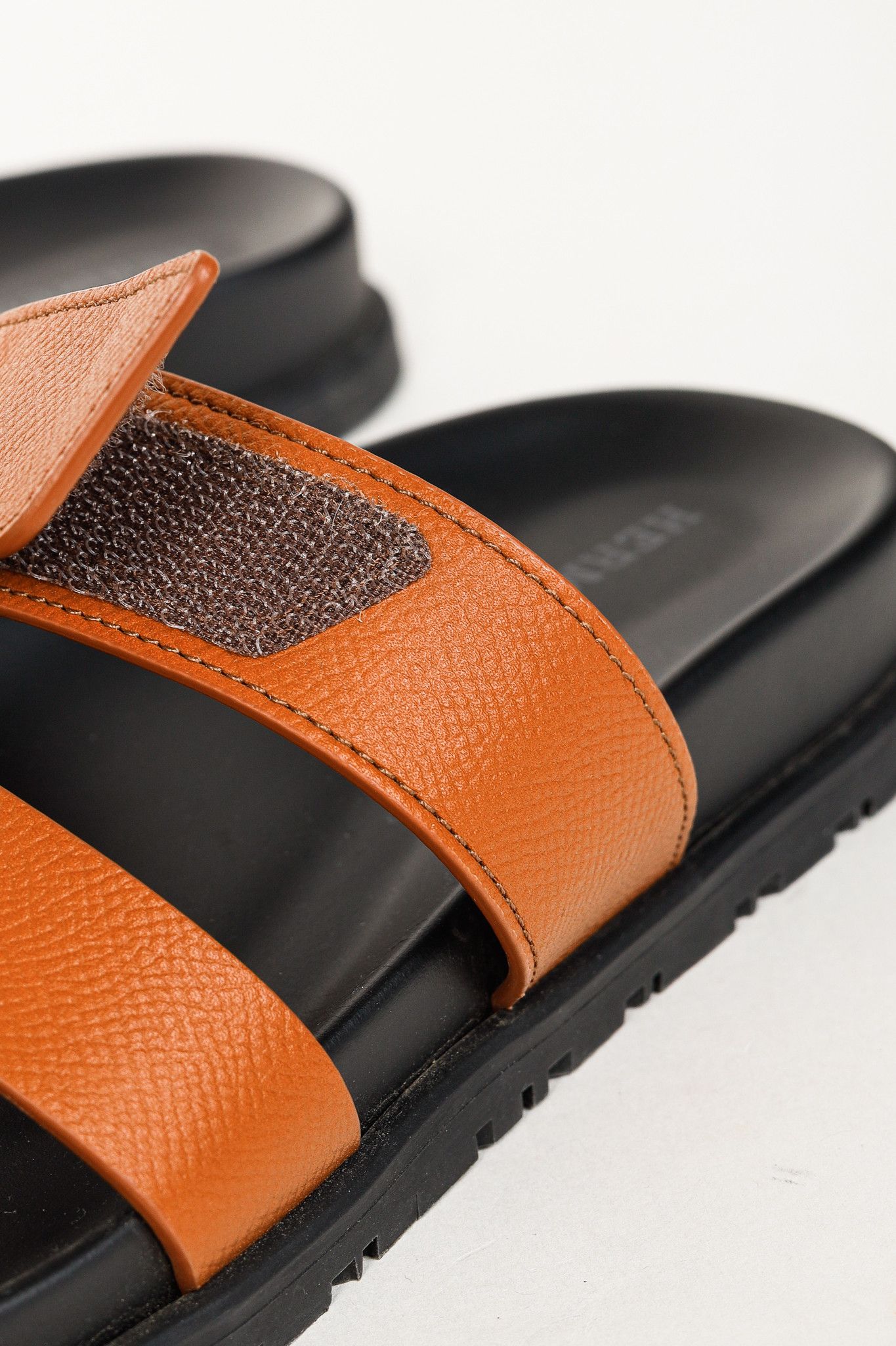 Hermes Hermes Chypre Naturel Leather Techno-Sandals Size US 6.5 / IT 36.5 - 8 Thumbnail