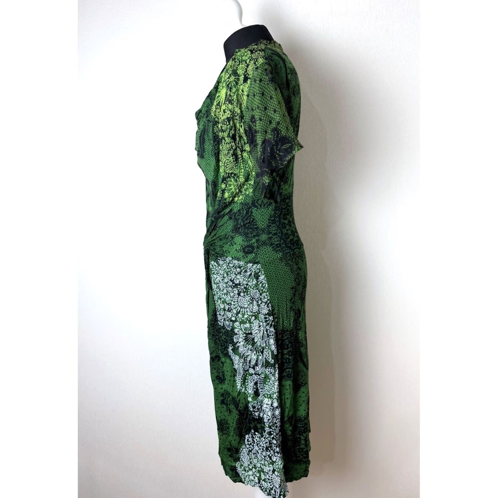 Desigual Desigual womens green Dress Size L Size L / US 10 / IT 46 - 2 Thumbnail