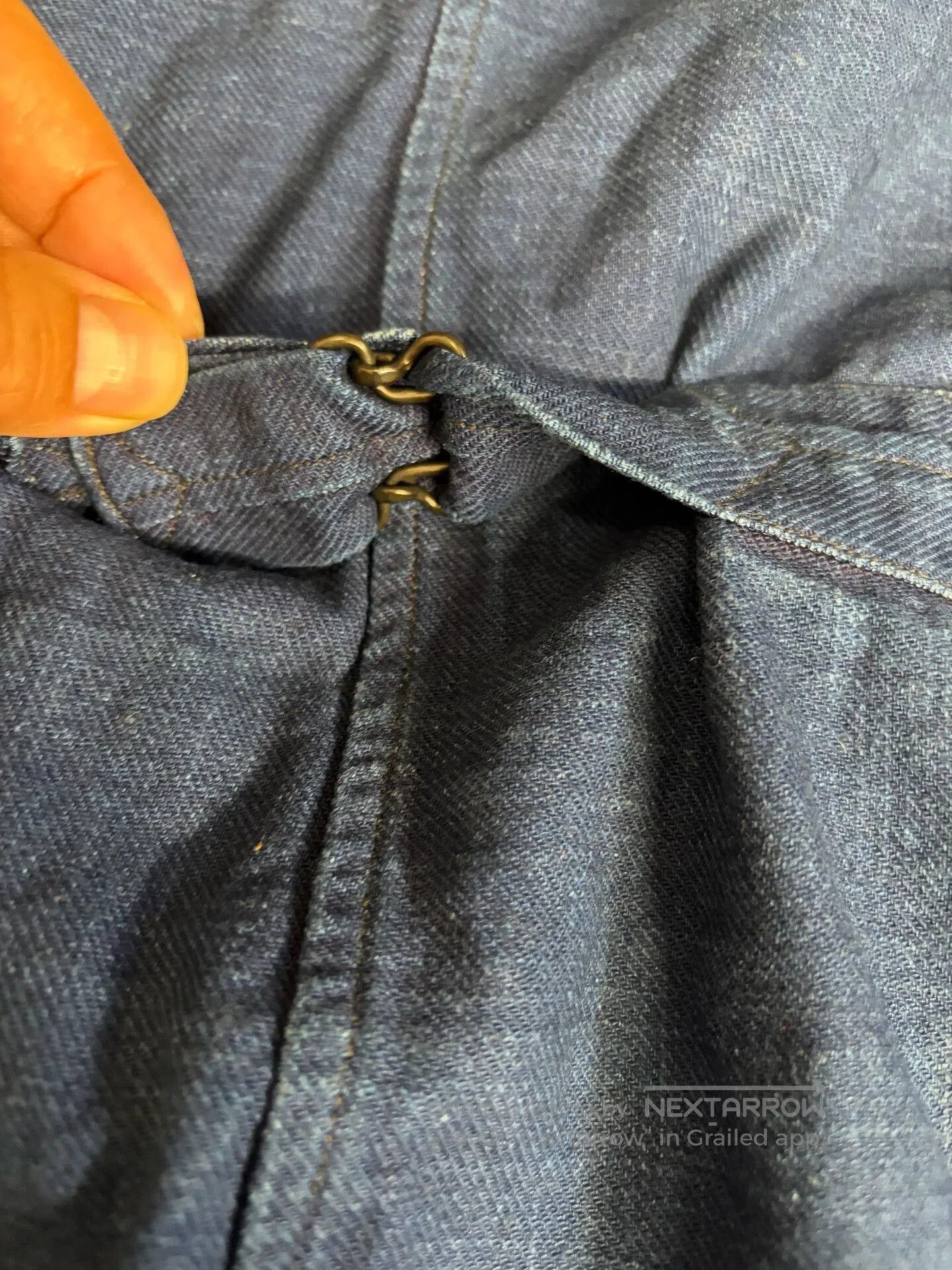Mister Freedom Mister Freedom Blue Dyed Work Jacket. Size US M / EU 48-50 / 2 - 6 Thumbnail