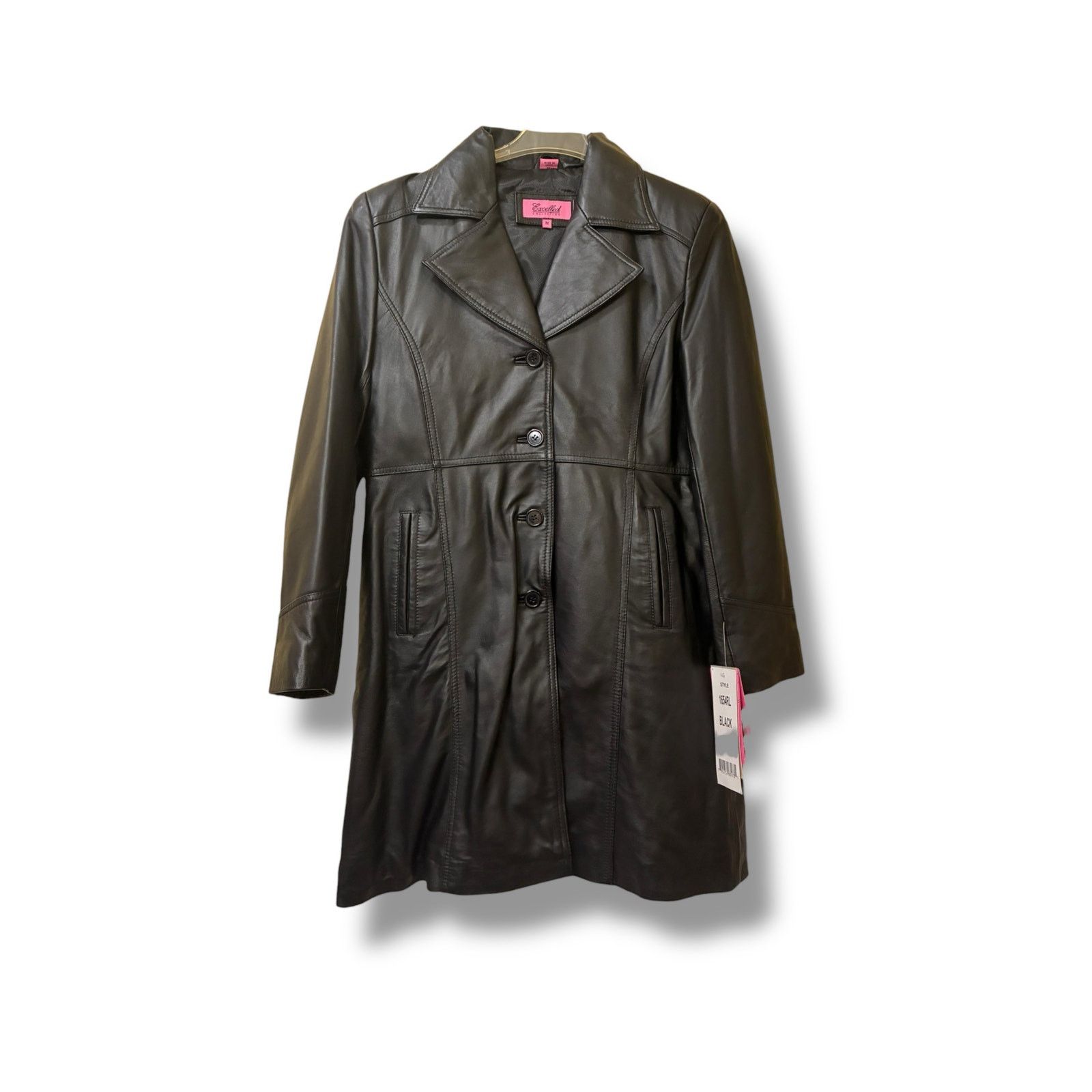 Excelled Excelled Collection genuine lambskin leather trench coat Size M / US 6-8 / IT 42-44 - 2 Thumbnail