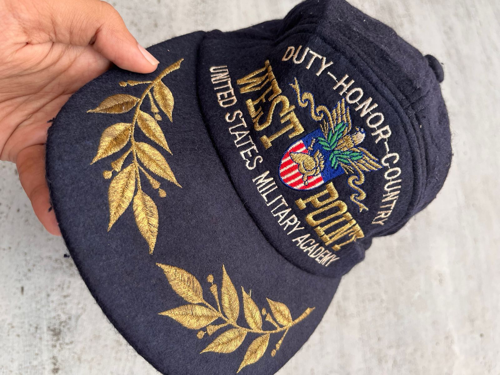 Vintage Vintage West Point United States Military Academy Cap Hat Size ONE SIZE - 2 Thumbnail