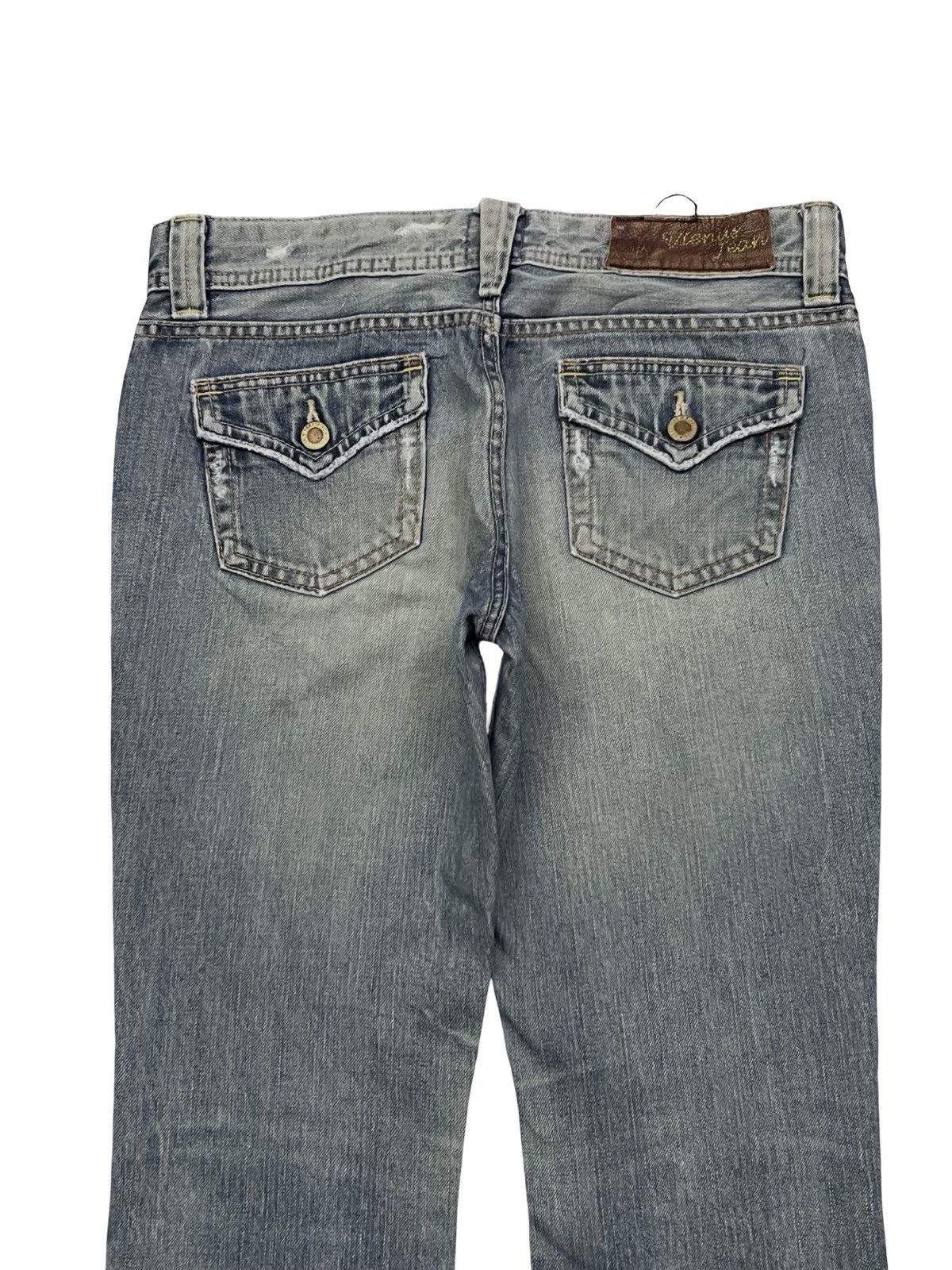 Edwin Vintage SOMETHING by EDWIN Made in Japan Y2K Bootcut Denim Size 31" - 5 Thumbnail