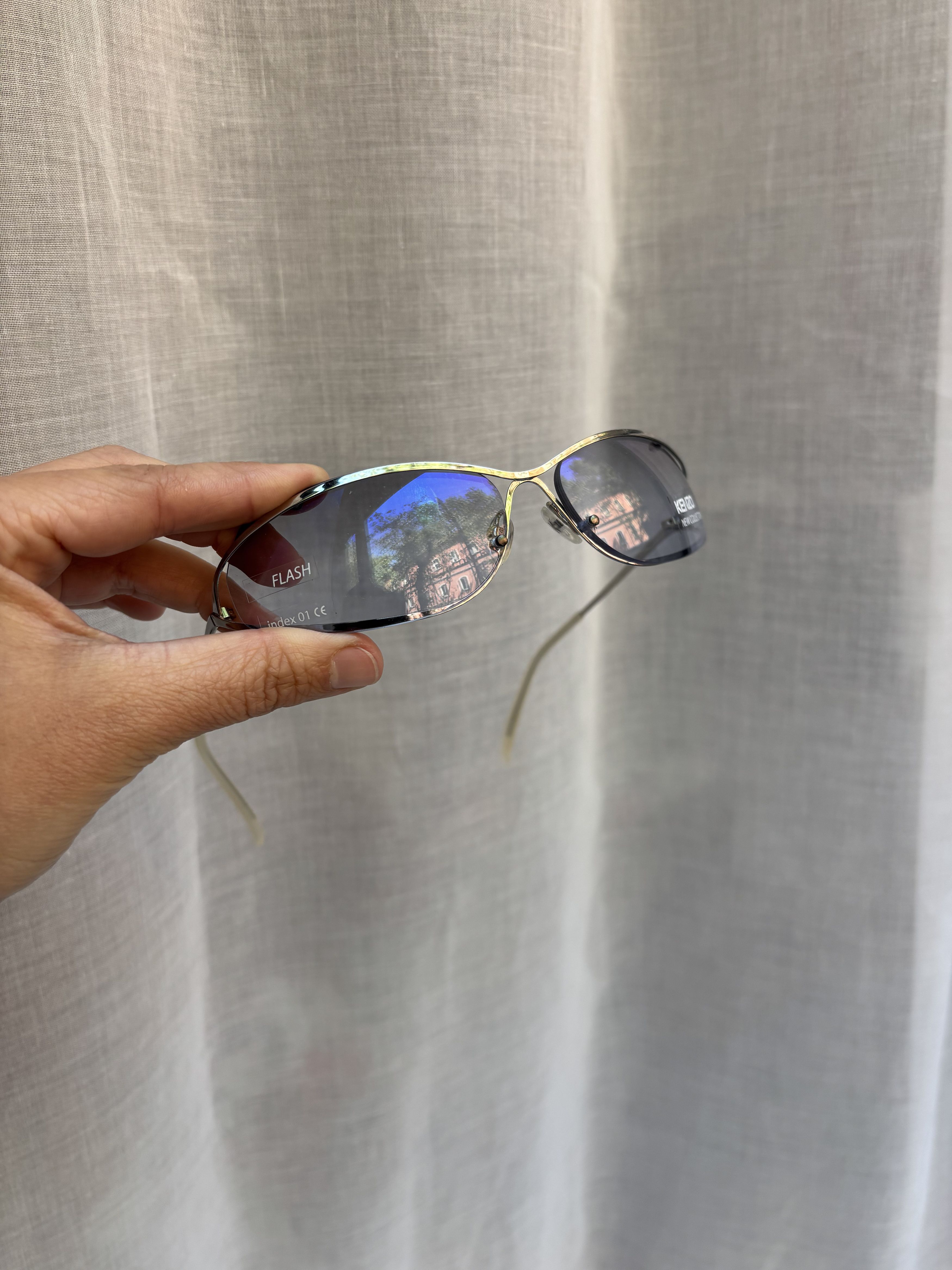 Kenzo Kenzo Sunglasses New Vintage Sport Pop Motard Ski Size ONE SIZE - 4 Thumbnail