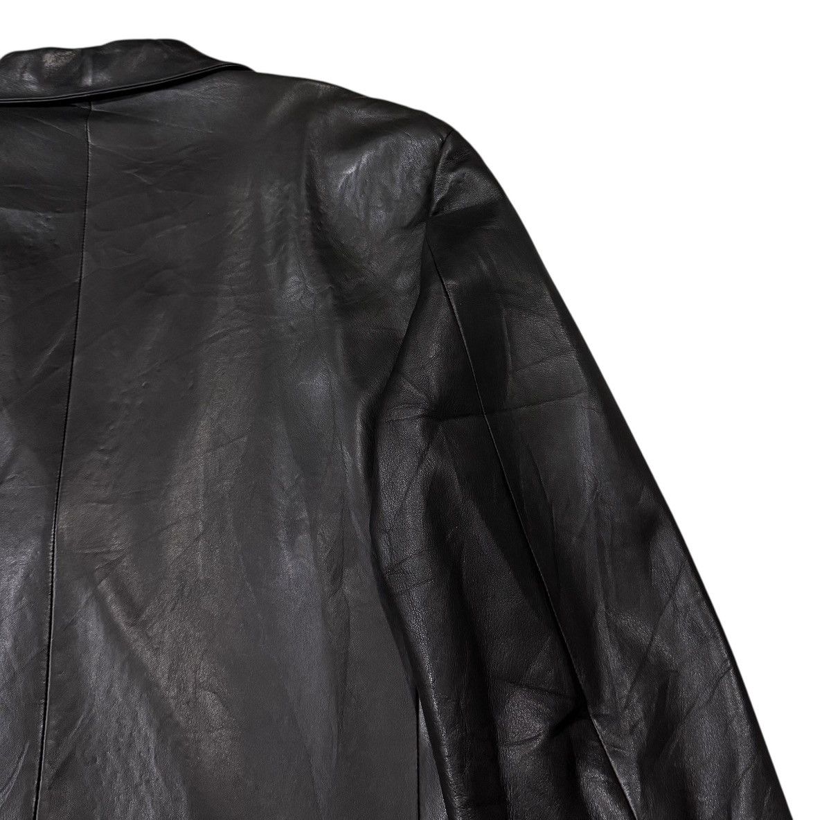 Loewe Vintage Loewe Madrid Lamb Leather Buttons Jacket Size US M / EU 48-50 / 2 - 14 Thumbnail