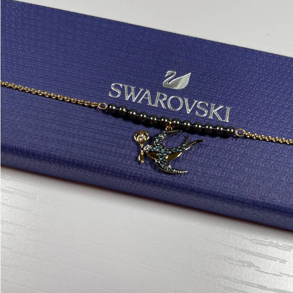 Swarovski Swarovski Remix Collection Tarot Magic Bird Bracelet Large Size ONE SIZE - 8 Thumbnail
