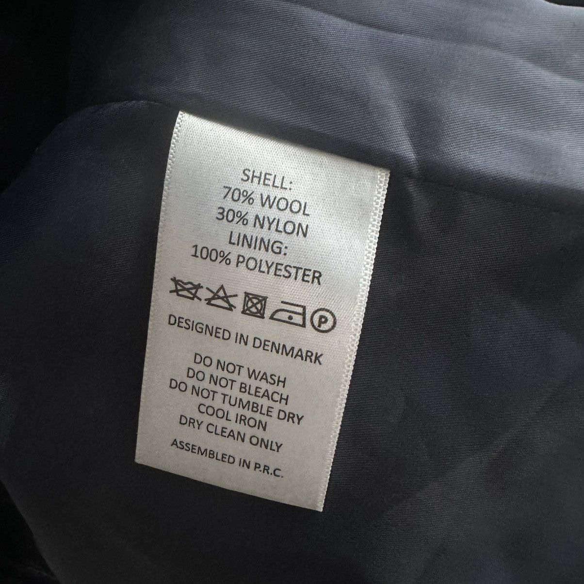 Our Legacy Han København Single Breasted blankers Coat - Navy Size US M / EU 48-50 / 2 - 11 Thumbnail