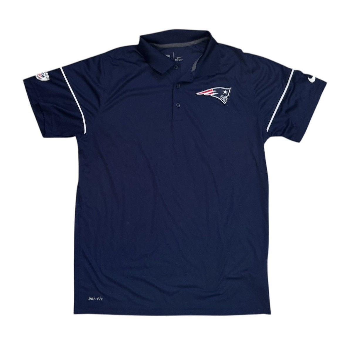 Nike Nike Dri-Fit New England Patriots NFL Polo Large Size US L / EU 52-54 / 3 - 1 Thumbnail