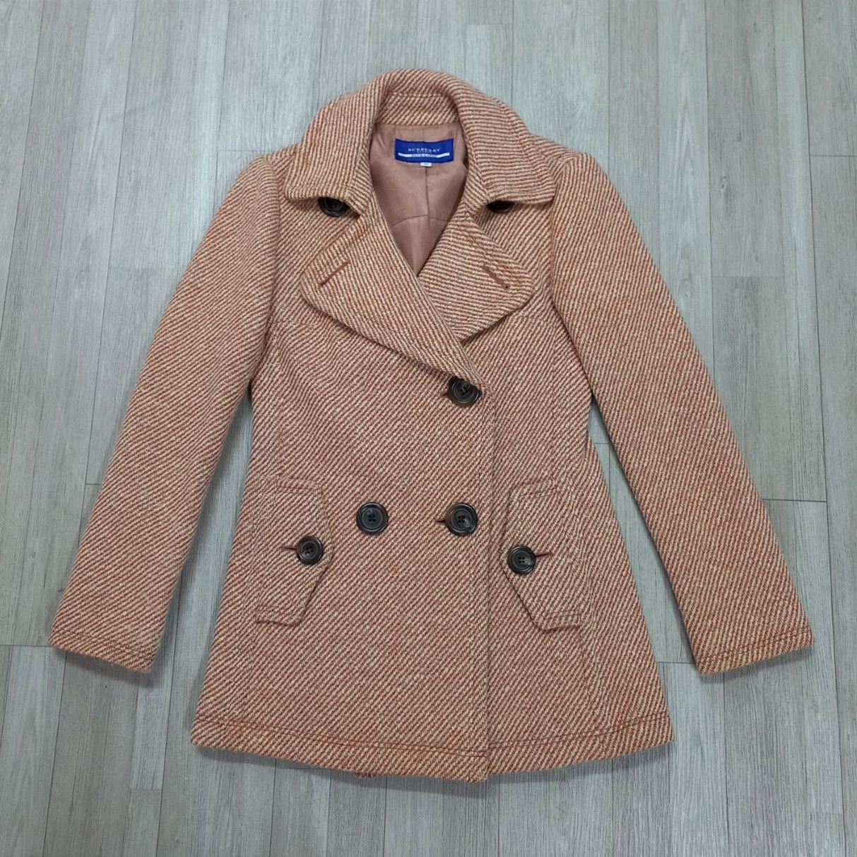 Burberry BURBERRY BLUE LABEL Wool Angora Coat Jacket Size M / US 6-8 / IT 42-44 - 4 Thumbnail