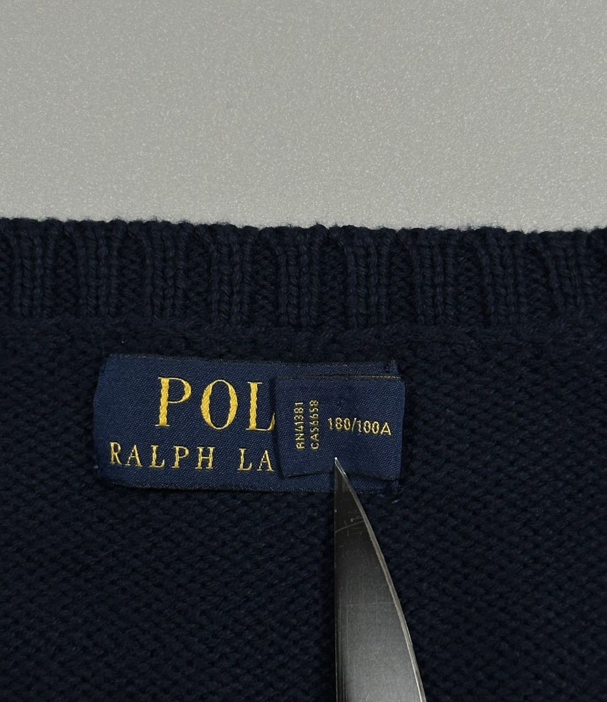 Polo Ralph Lauren Polo Ralph Lauren Big Logo Knit Sweater Size US L / EU 52-54 / 3 - 7 Thumbnail
