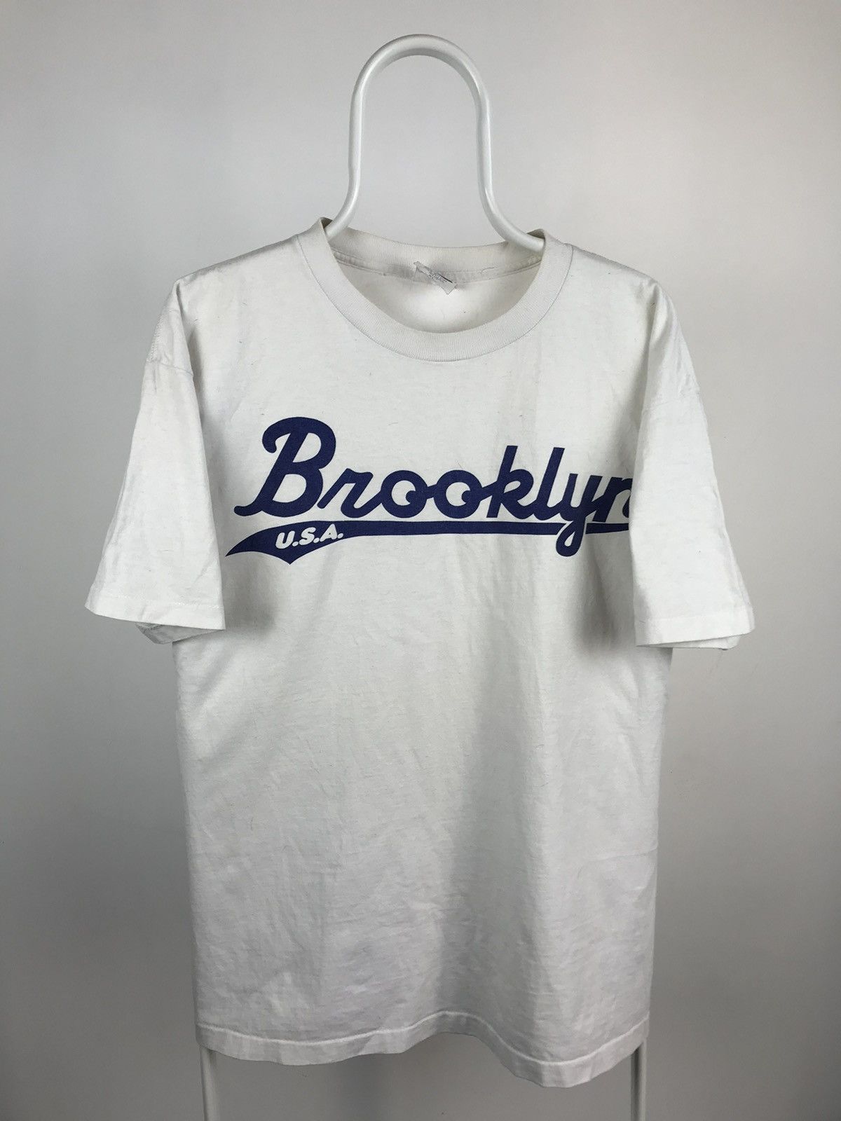 Majestic Majestic Vintage Brooklyn Made in USA Tshirt Size US XL / EU 56 / 4 - 1 Thumbnail