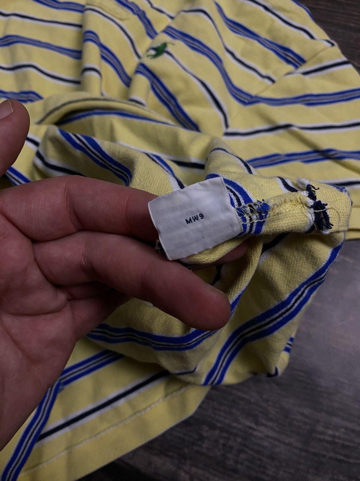 Polo Ralph Lauren × Vintage Ralph Laurent Vintage Striped Polo Shirt Size US M / EU 48-50 / 2 - 6 Thumbnail