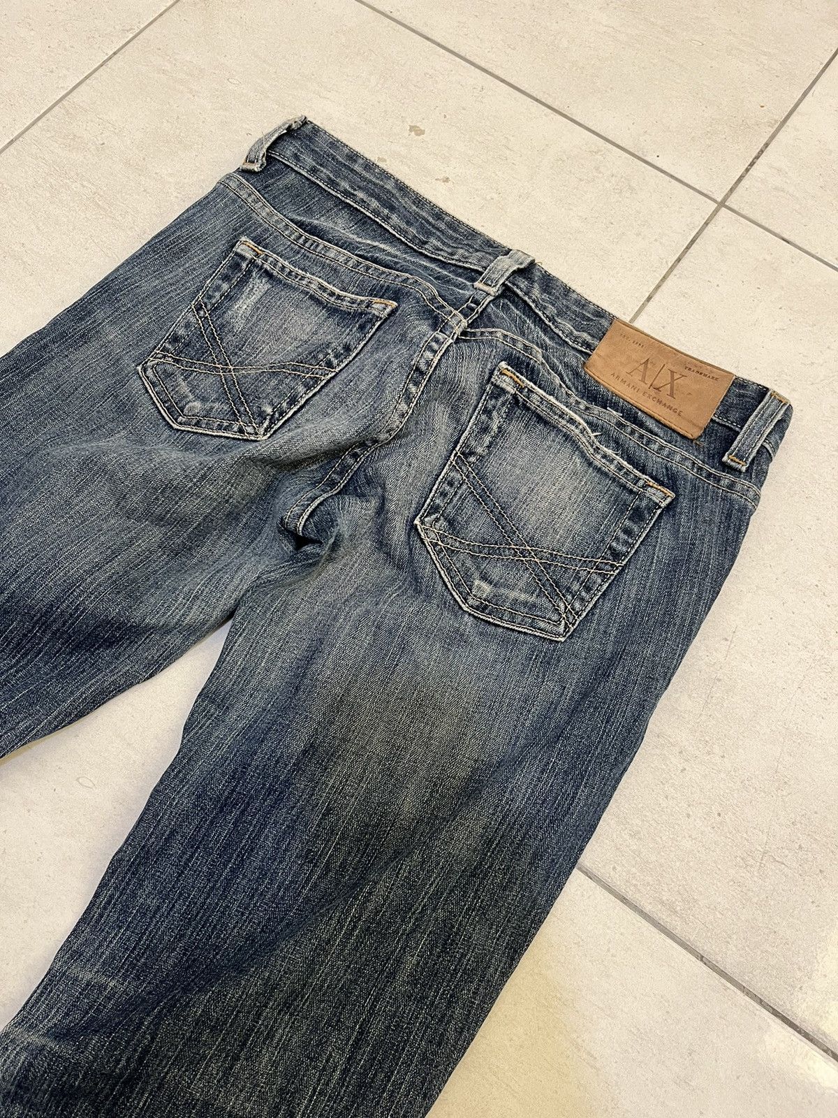Hysteric Glamour RARE VINTAGE Armani Exchange Jeans Size US 28 / EU 44 - 5 Thumbnail