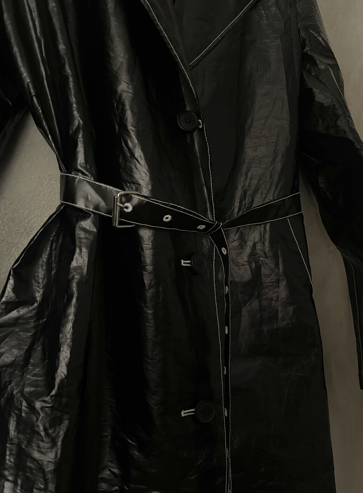 1017 ALYX 9SM Black Williams Trench Coat