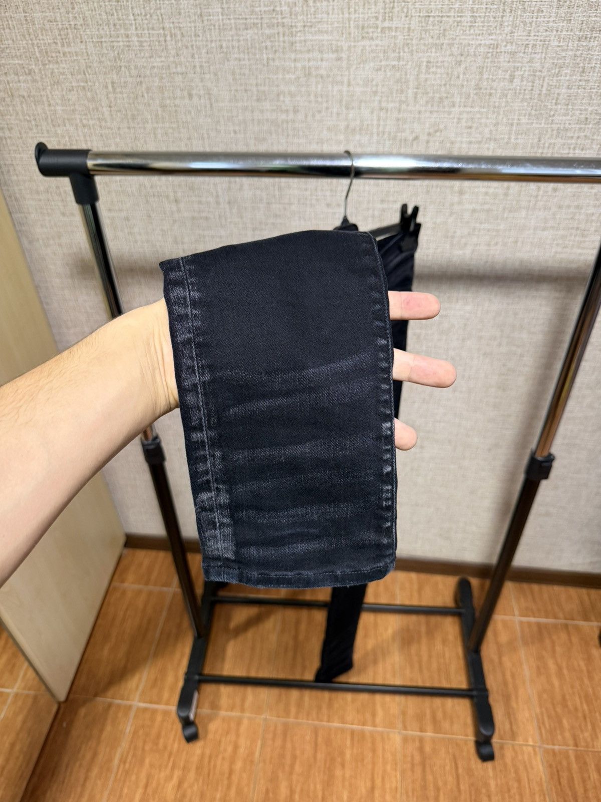 Amiri AMIRI SLASH SLIM JEANS IN AGED BLACK Size US 32 / EU 48 - 7 Thumbnail