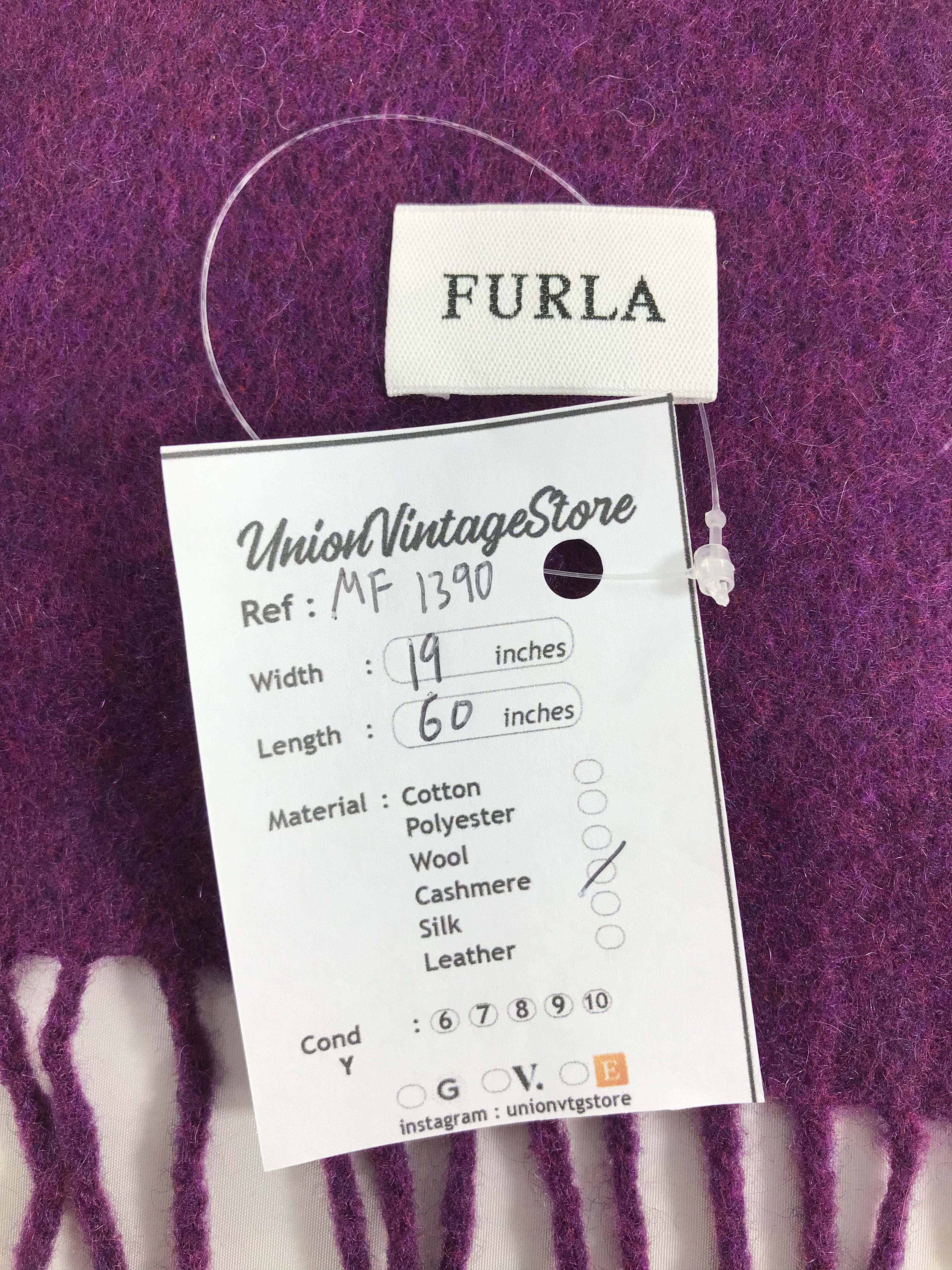 Furla Vintage Furla Scarf/Muffler/Neckwear MF1390 Size ONE SIZE - 5 Thumbnail